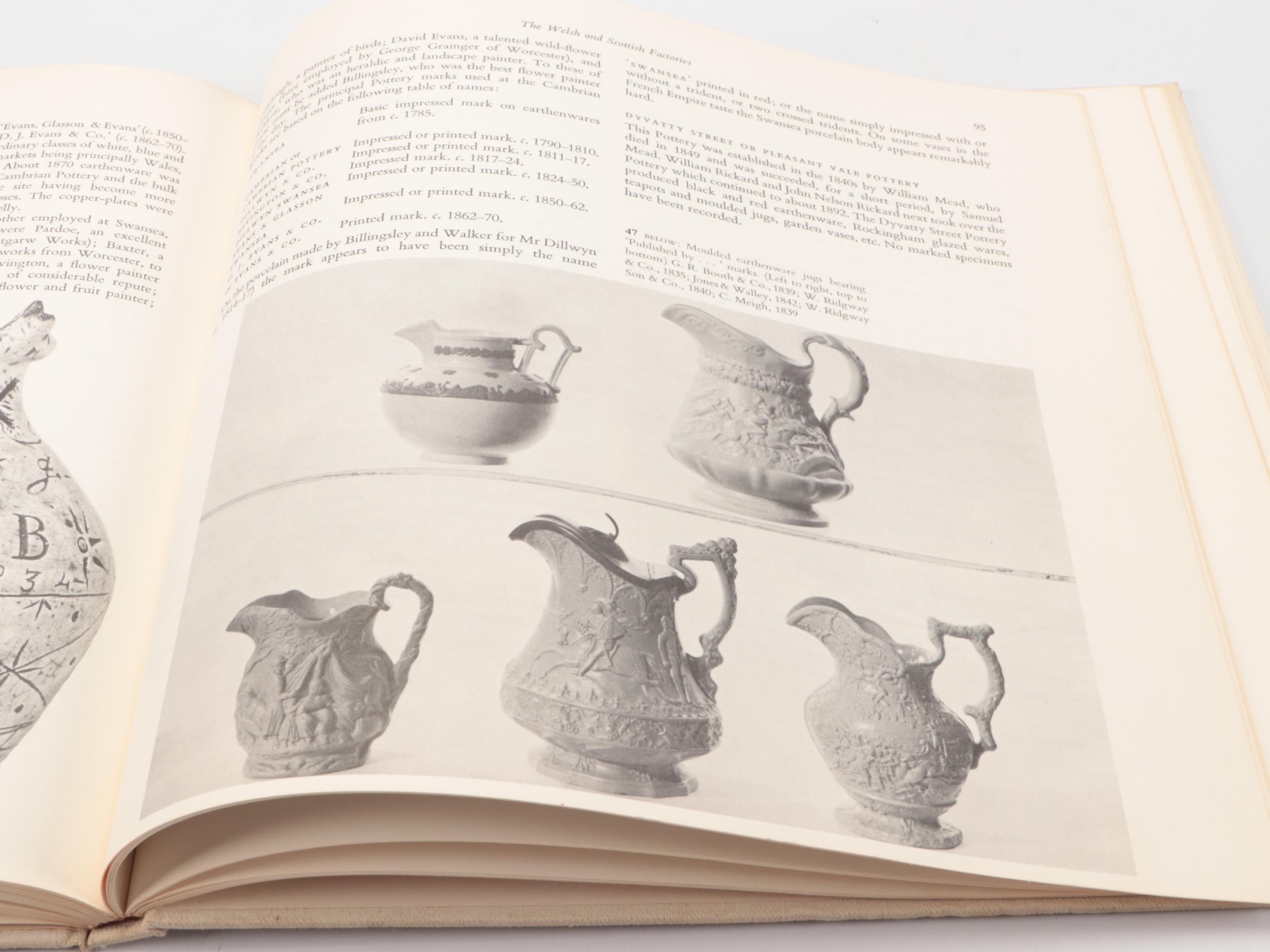 "Pottery and Porcelain" by Bevis Hillier and Other English Ceramics Books