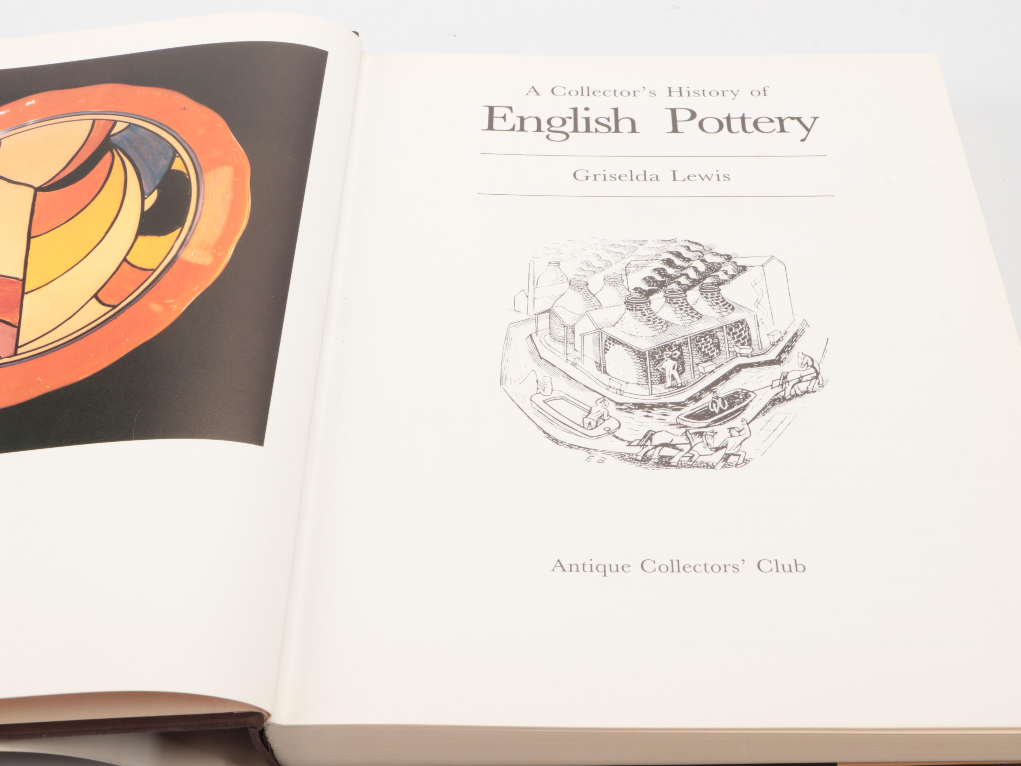 "Pottery and Porcelain" by Bevis Hillier and Other English Ceramics Books