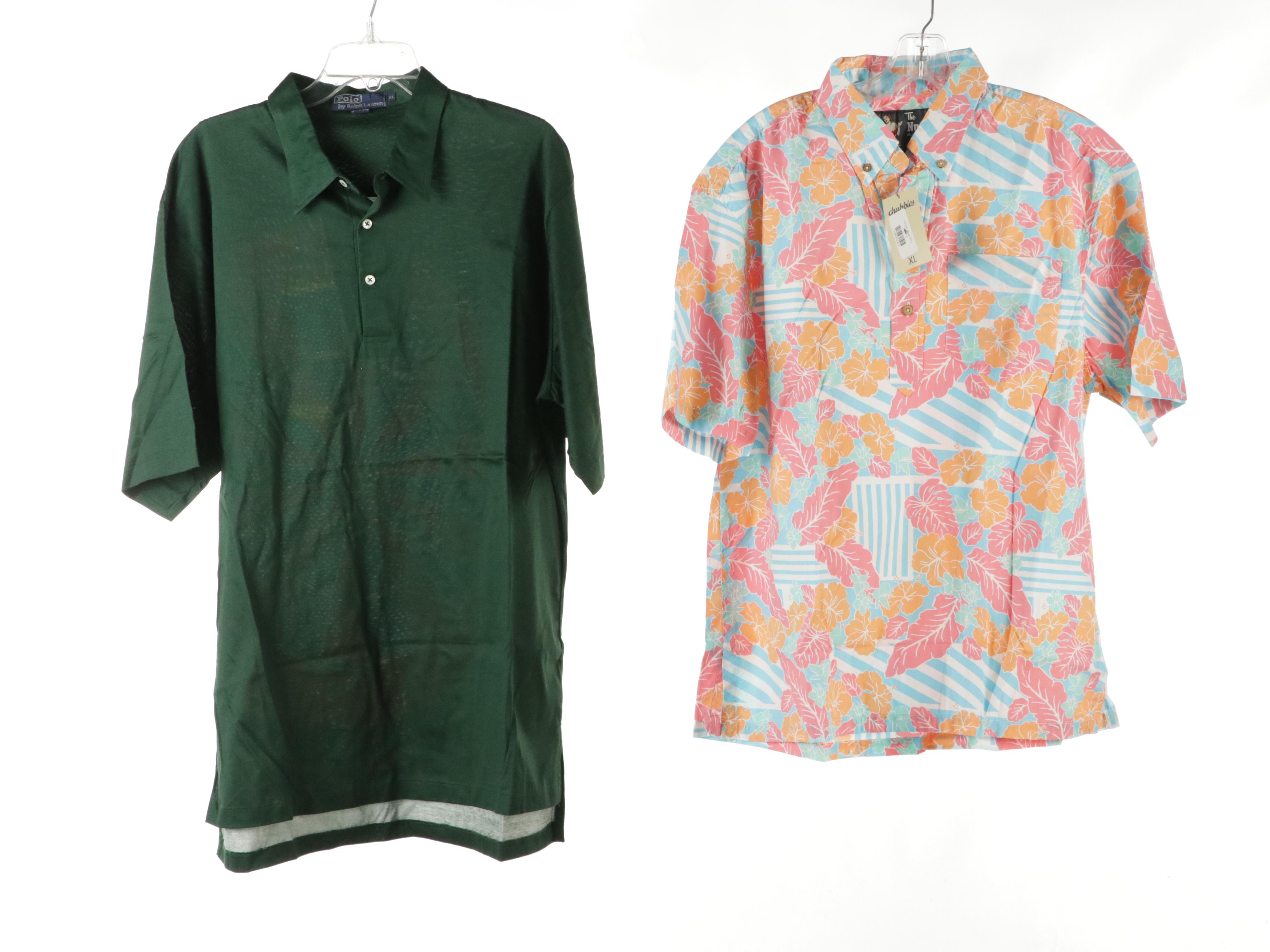Men's Polo Ralph Lauren and Orvis Short and Long Sleeve Button Up's With More