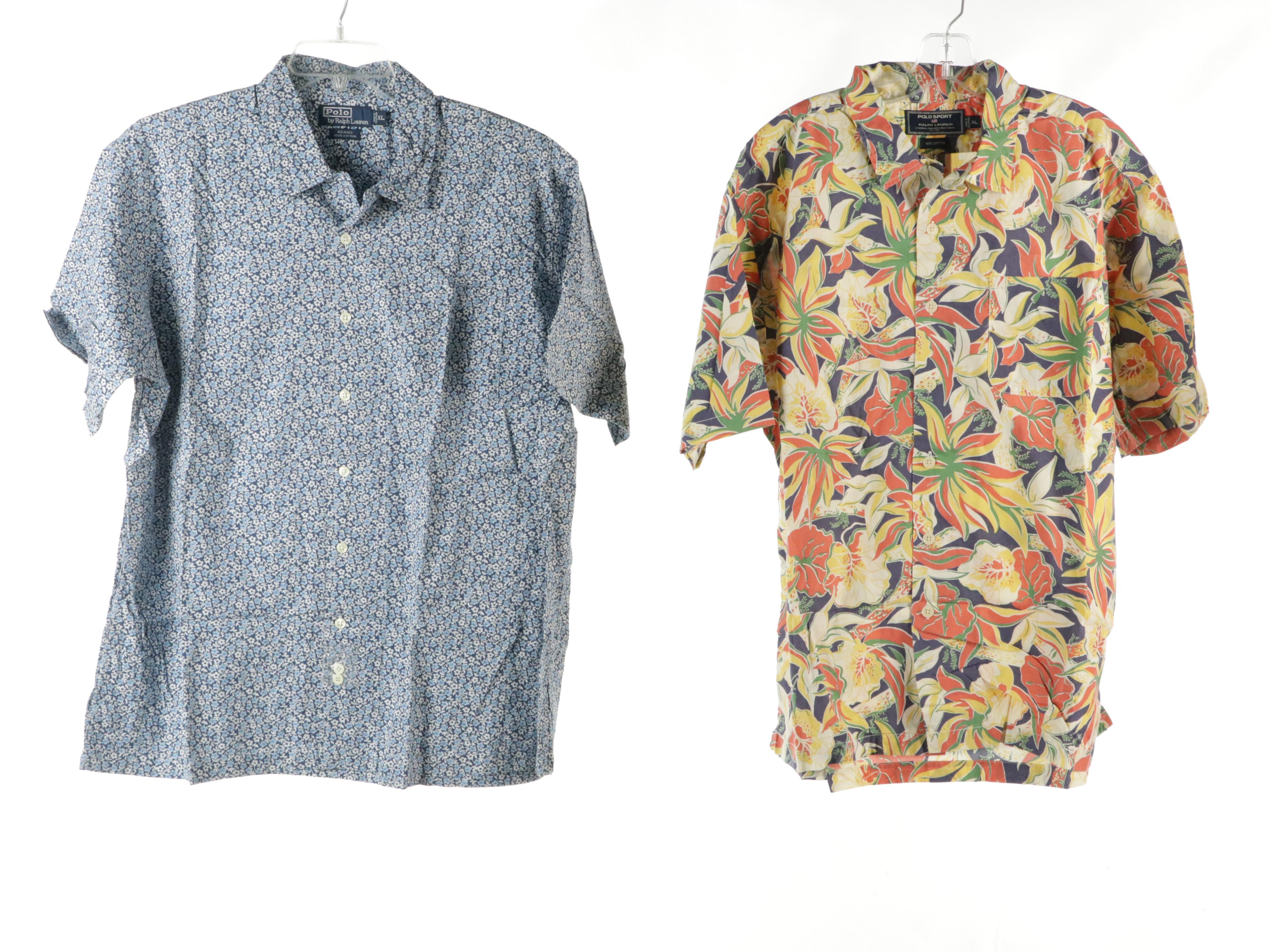 Men's Polo Ralph Lauren and Orvis Short and Long Sleeve Button Up's With More