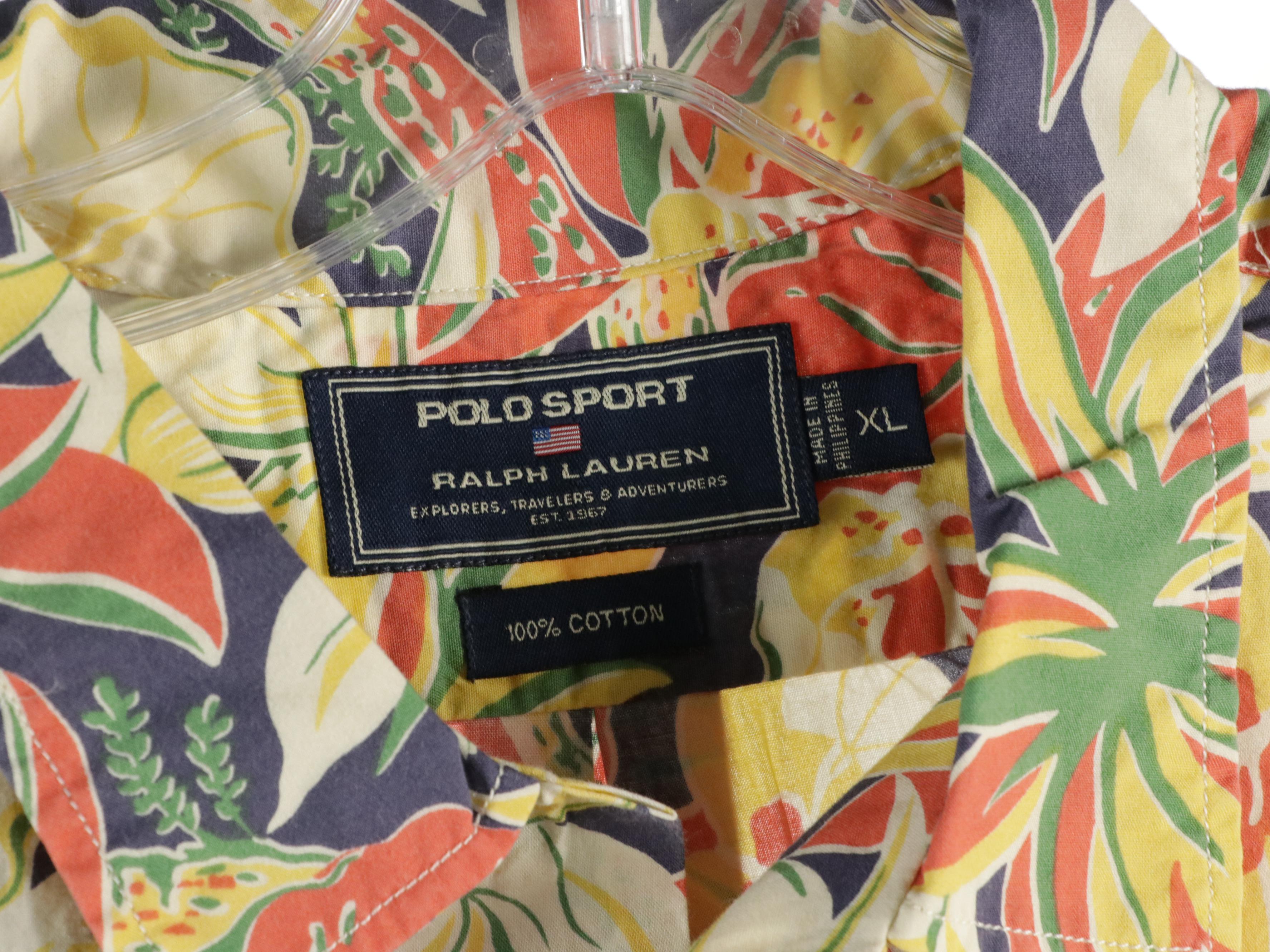 Men's Polo Ralph Lauren and Orvis Short and Long Sleeve Button Up's With More