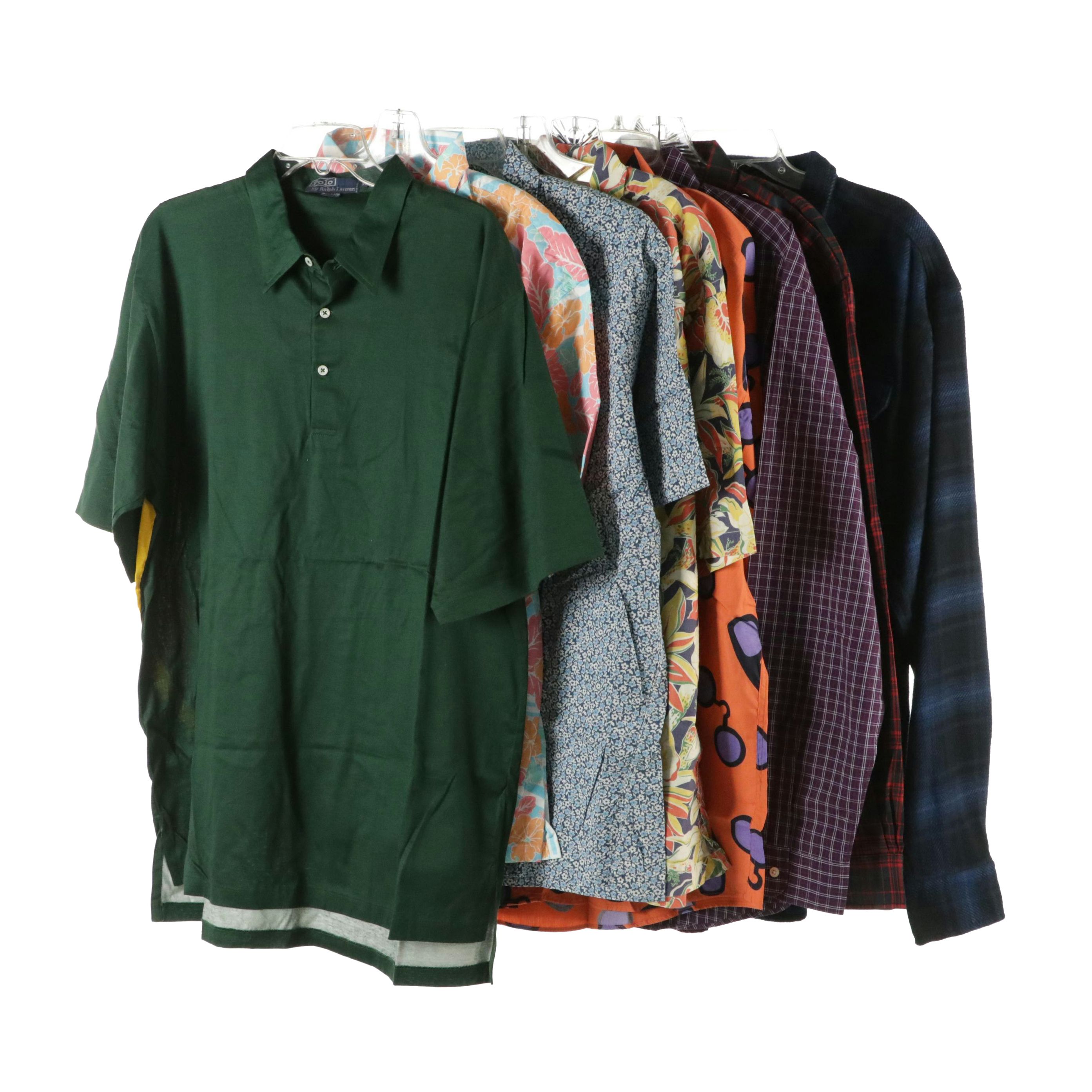 Men's Polo Ralph Lauren and Orvis Short and Long Sleeve Button Up's With More