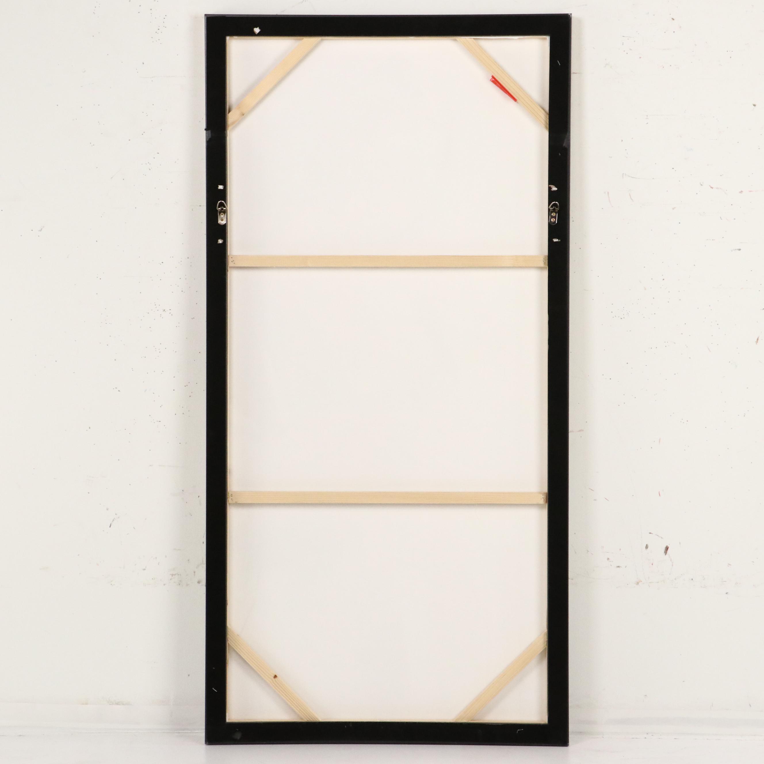 Expressionistic Style Oil Painting of Standing Figure, 21st Century