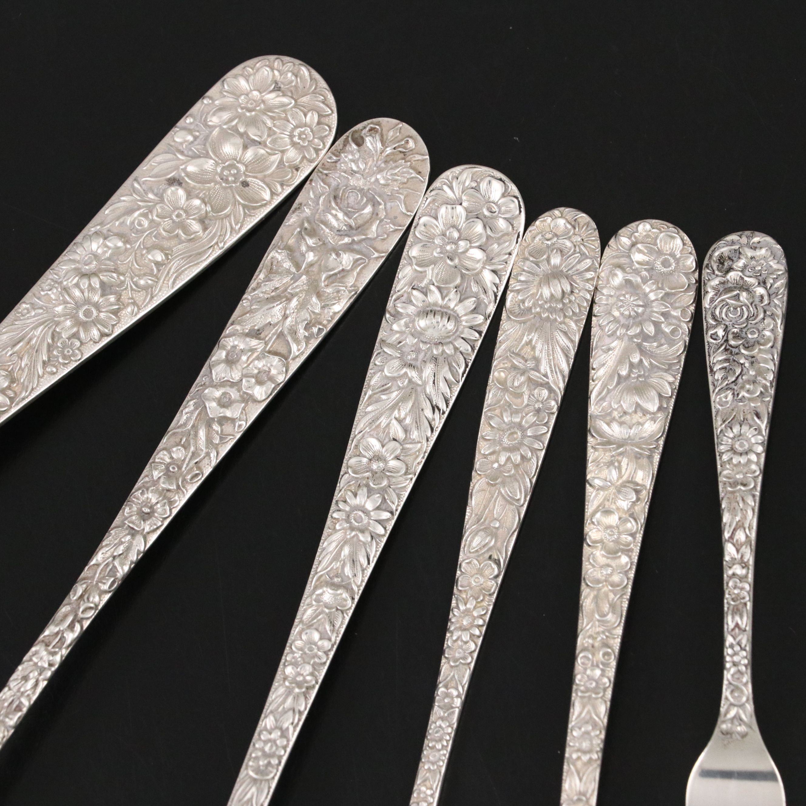 S. Kirk and Son "Repoussé" Sterling and Stainless Steel Serveware