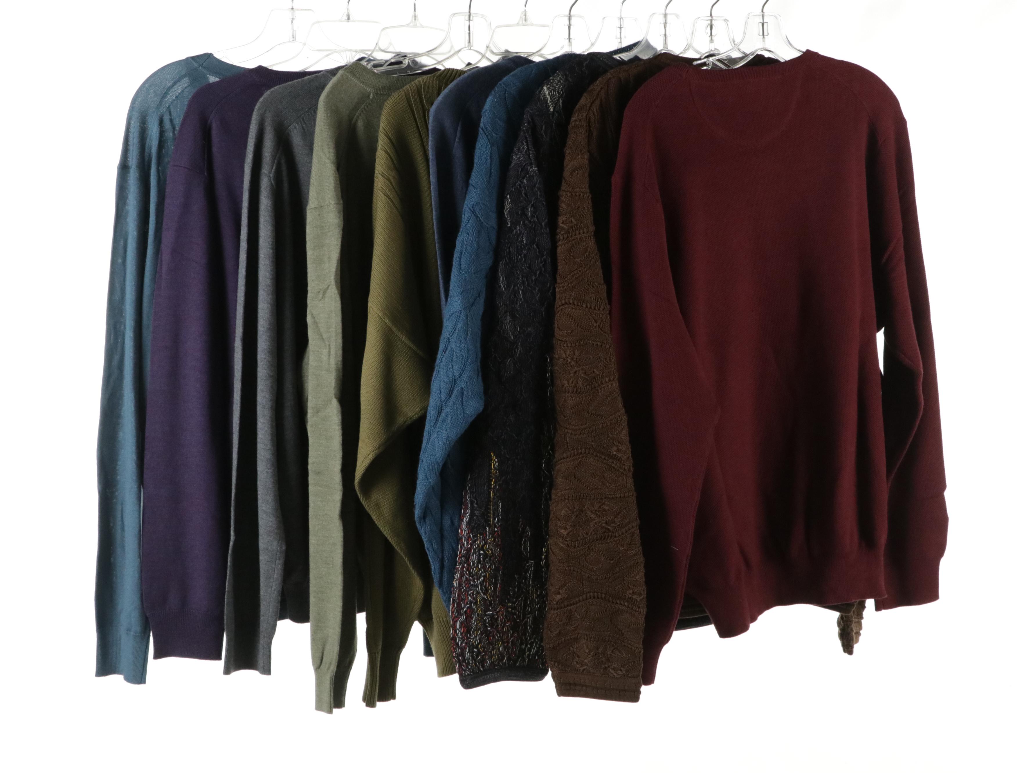 Men's Coogi, Jos. A Bank, Polo by Ralph Lauren, Banana Republic & More Sweaters