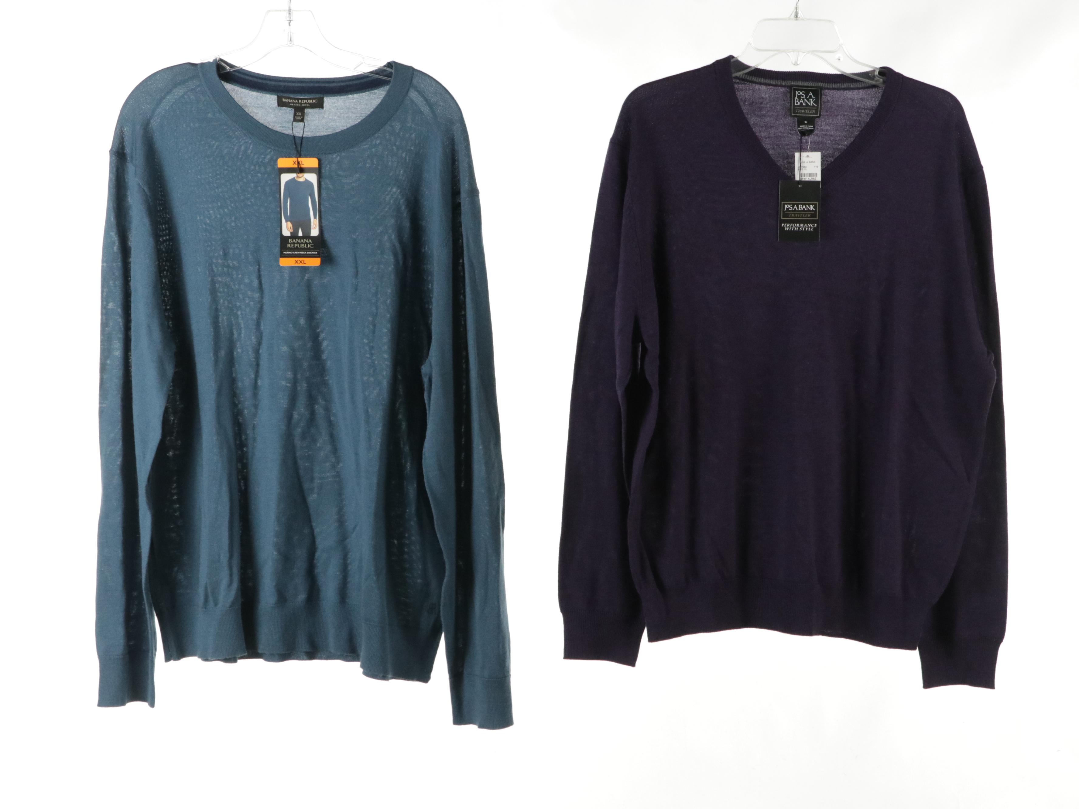 Men's Coogi, Jos. A Bank, Polo by Ralph Lauren, Banana Republic & More Sweaters