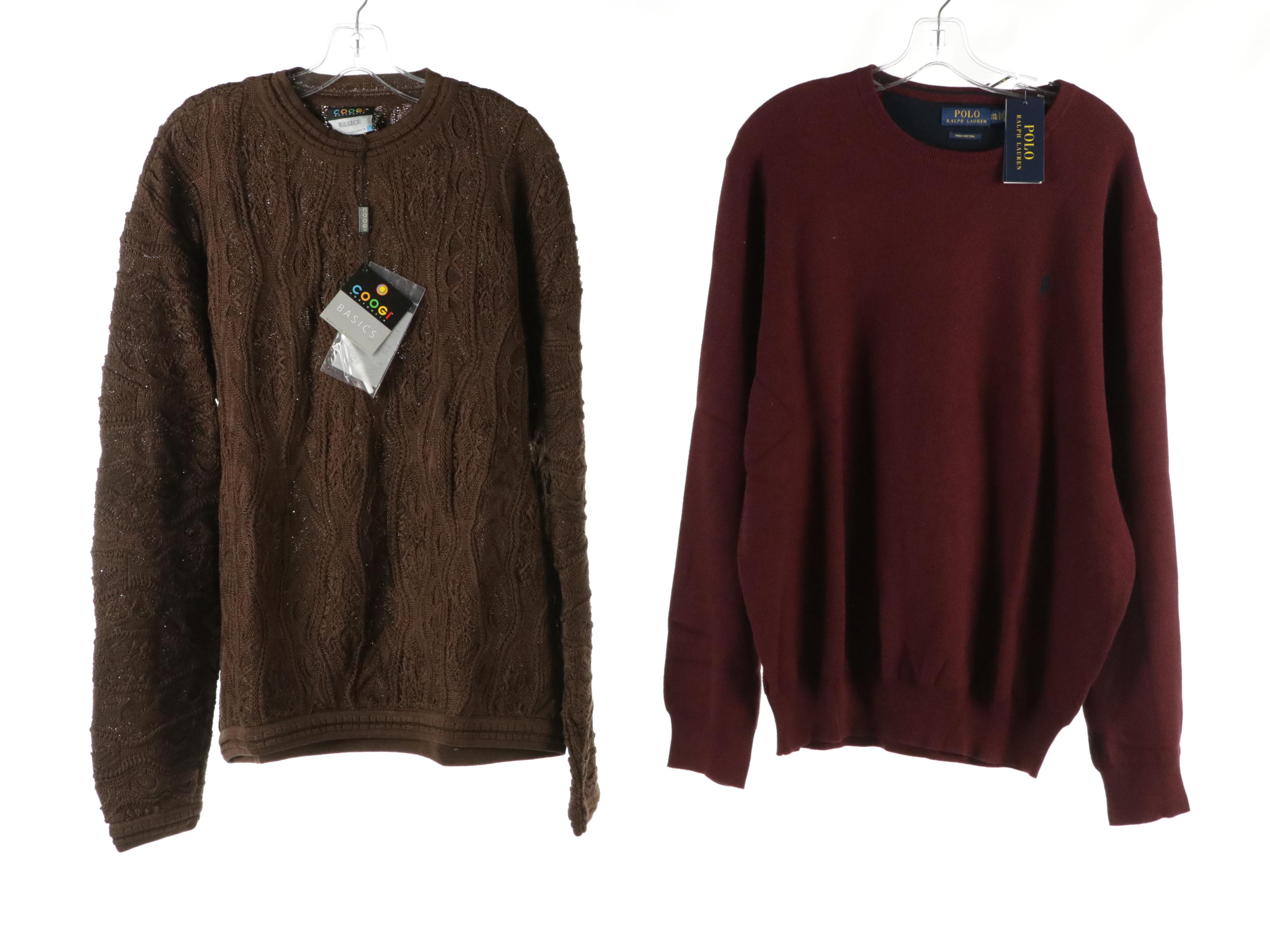 Men's Coogi, Jos. A Bank, Polo by Ralph Lauren, Banana Republic & More Sweaters