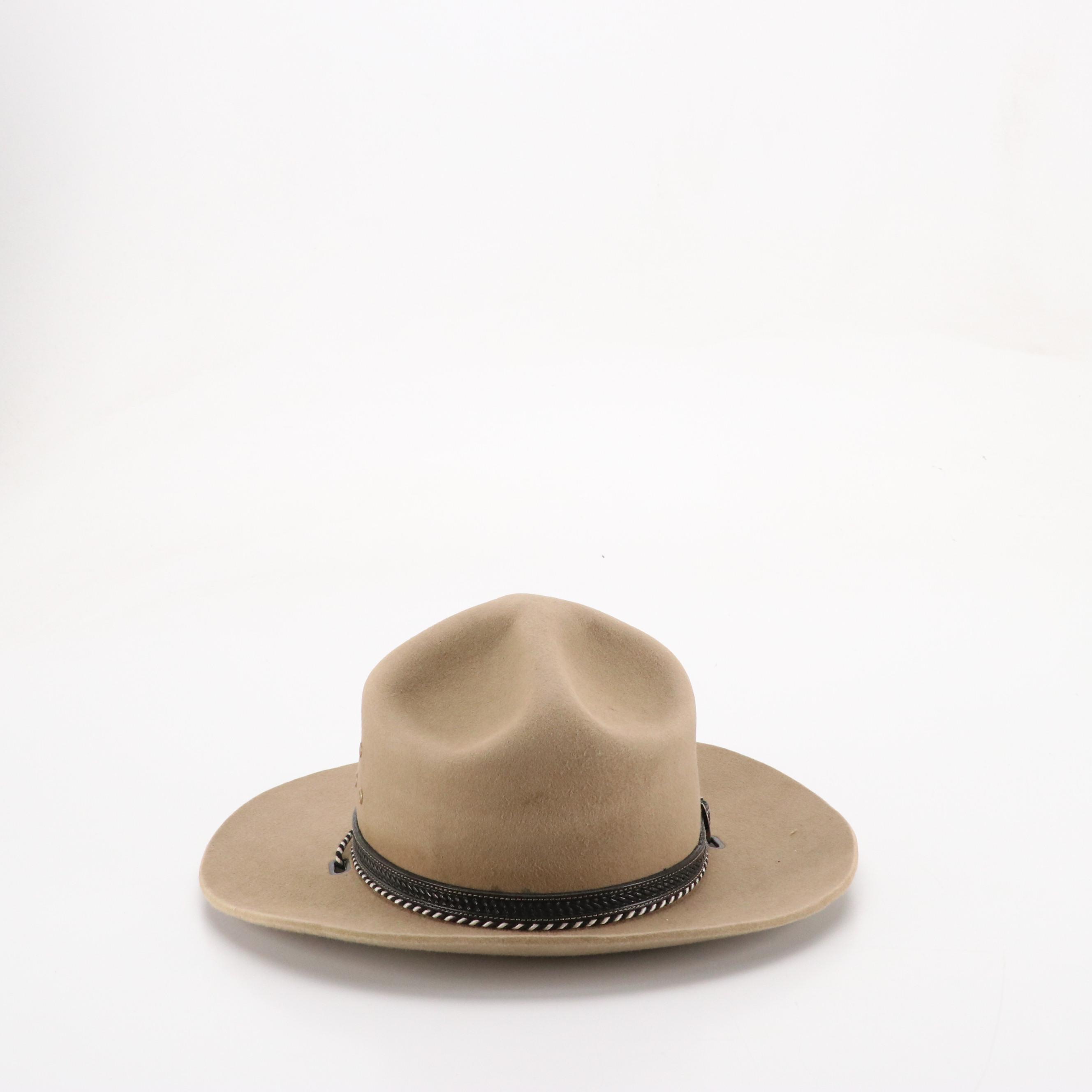 Stetson Safari Fur Felt Hat, Stratton Campaign Felt Hat, Shady Brady Straw Hat