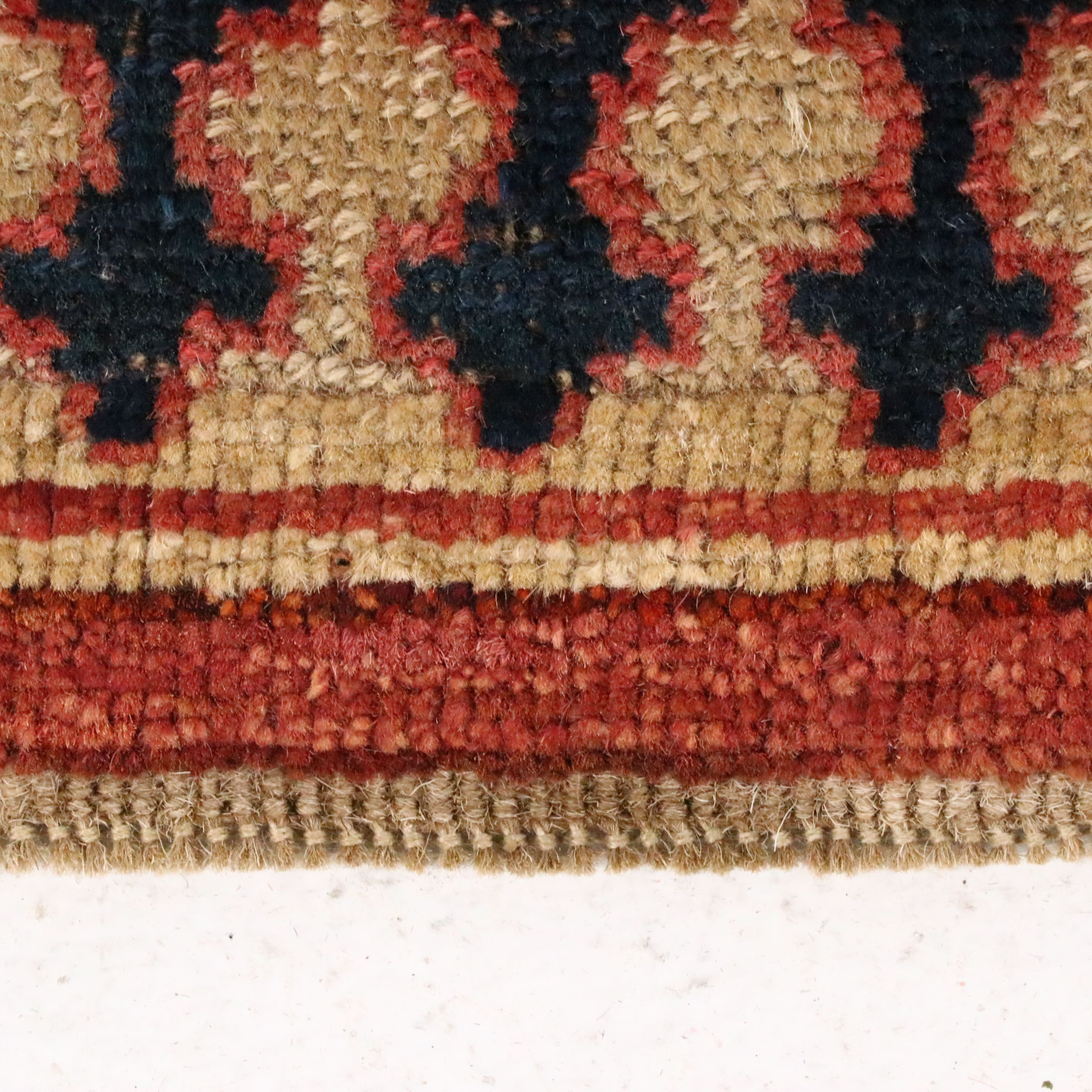 8'6 x 12'7 Hand-Knotted Persian Bijar Room Sized Rug, Antique