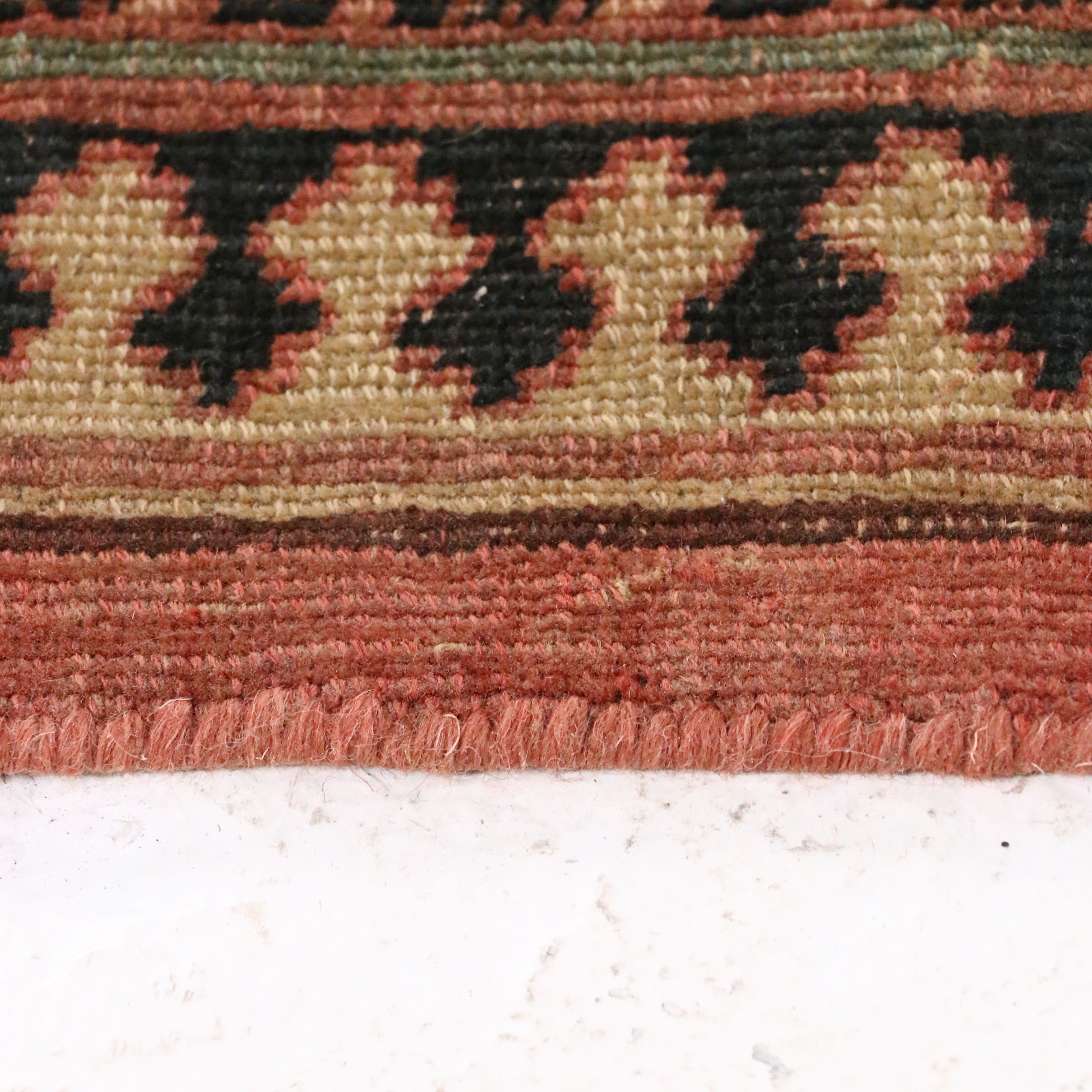 8'6 x 12'7 Hand-Knotted Persian Bijar Room Sized Rug, Antique