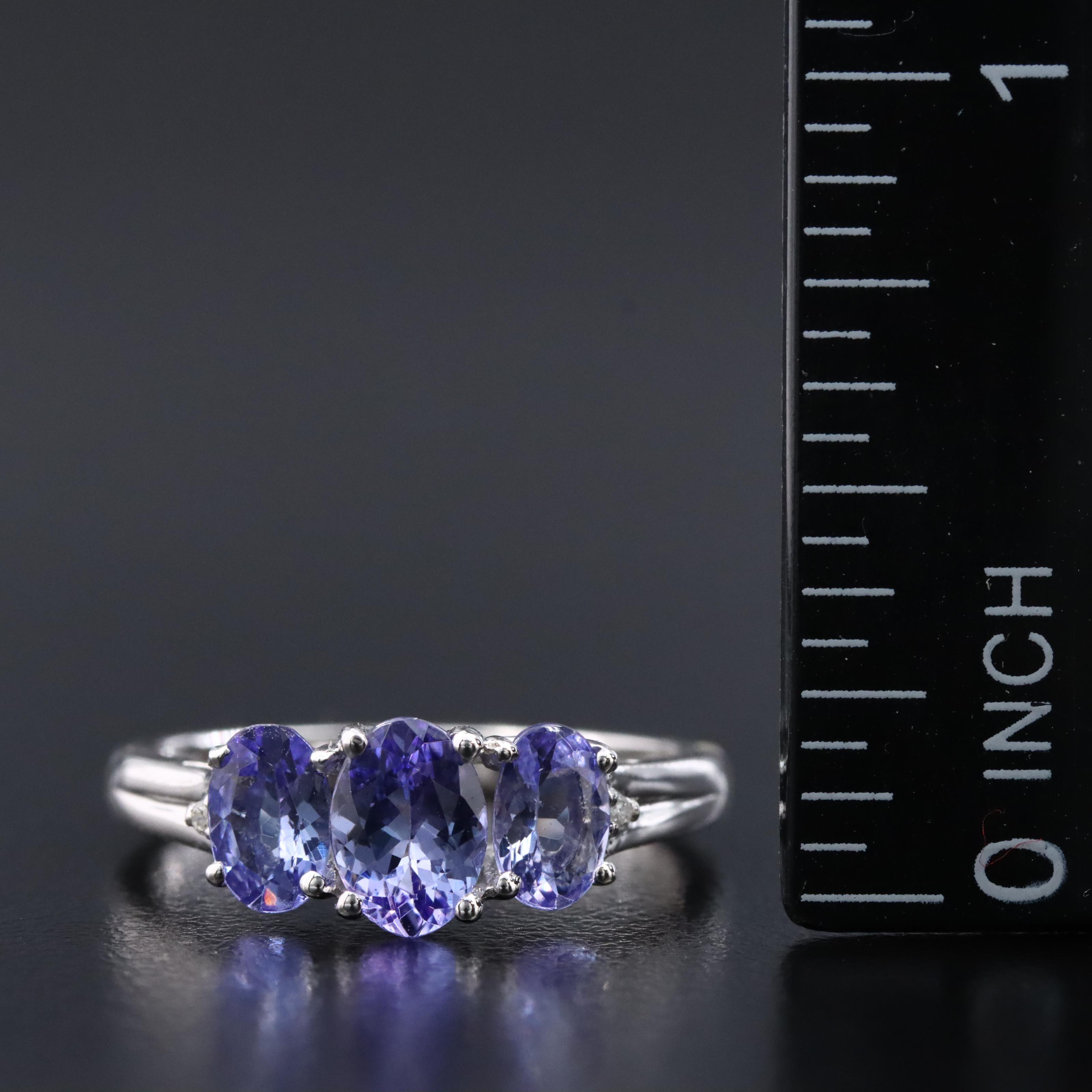 14K Tanzanite and Diamond Ring