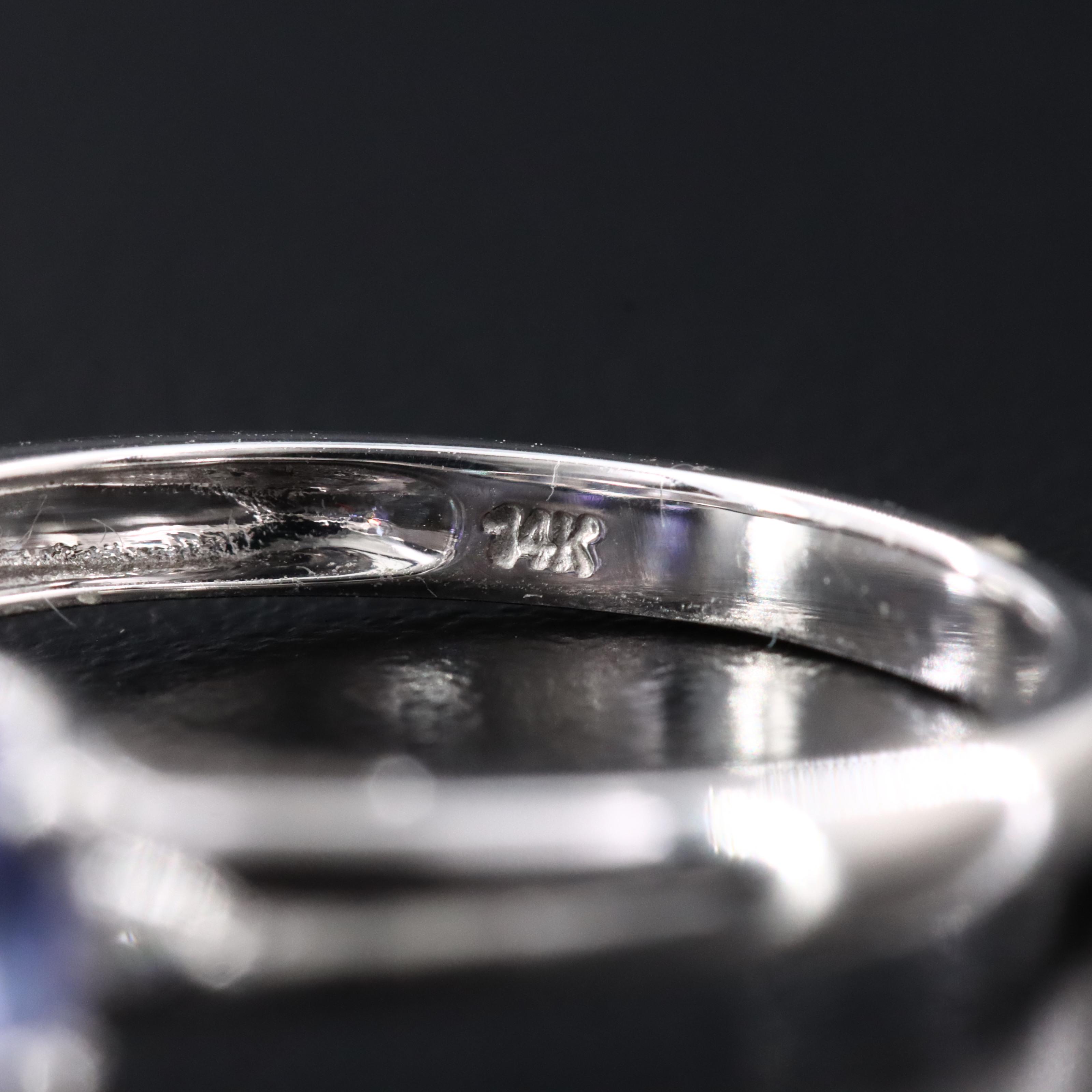 14K Tanzanite and Diamond Ring