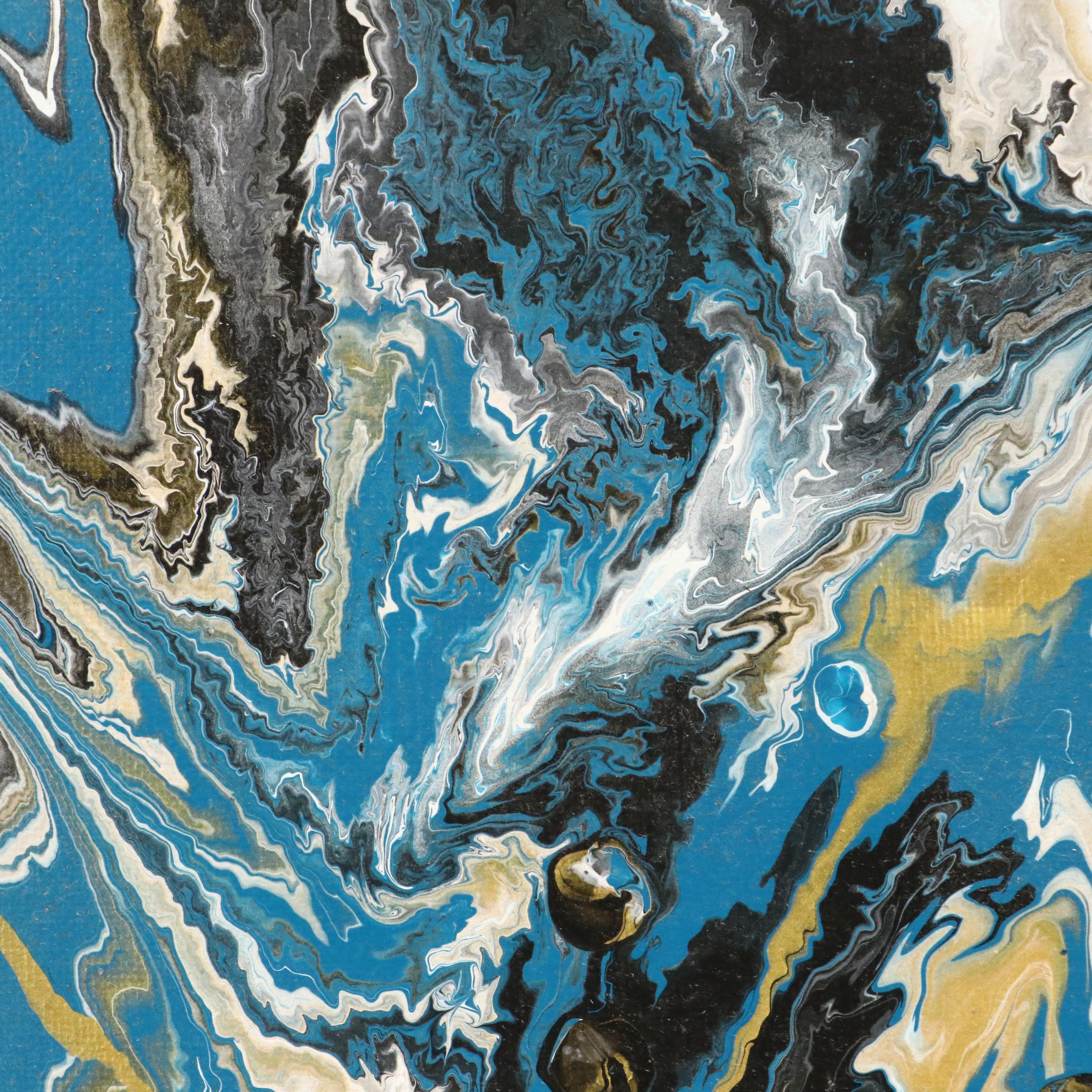 Abstract Acrylic Painting, 21st Century