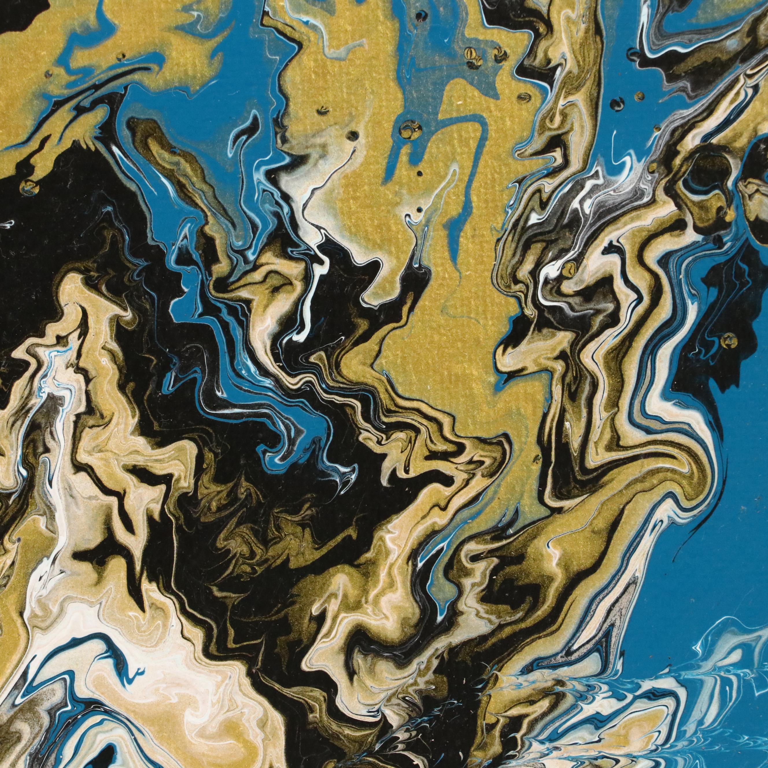 Abstract Acrylic Painting, 21st Century