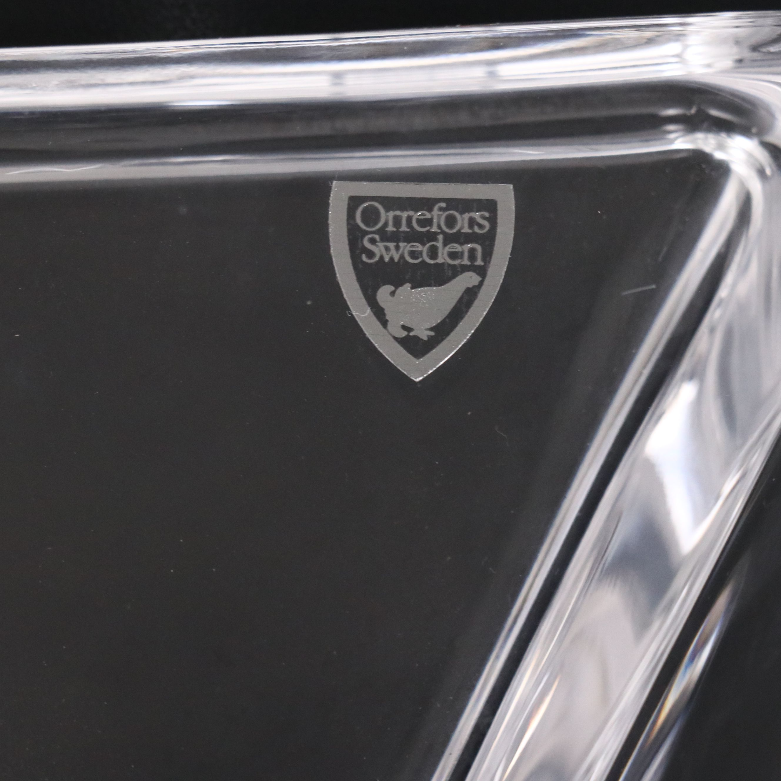 Orrefors "Plaza" Crystal Bowl