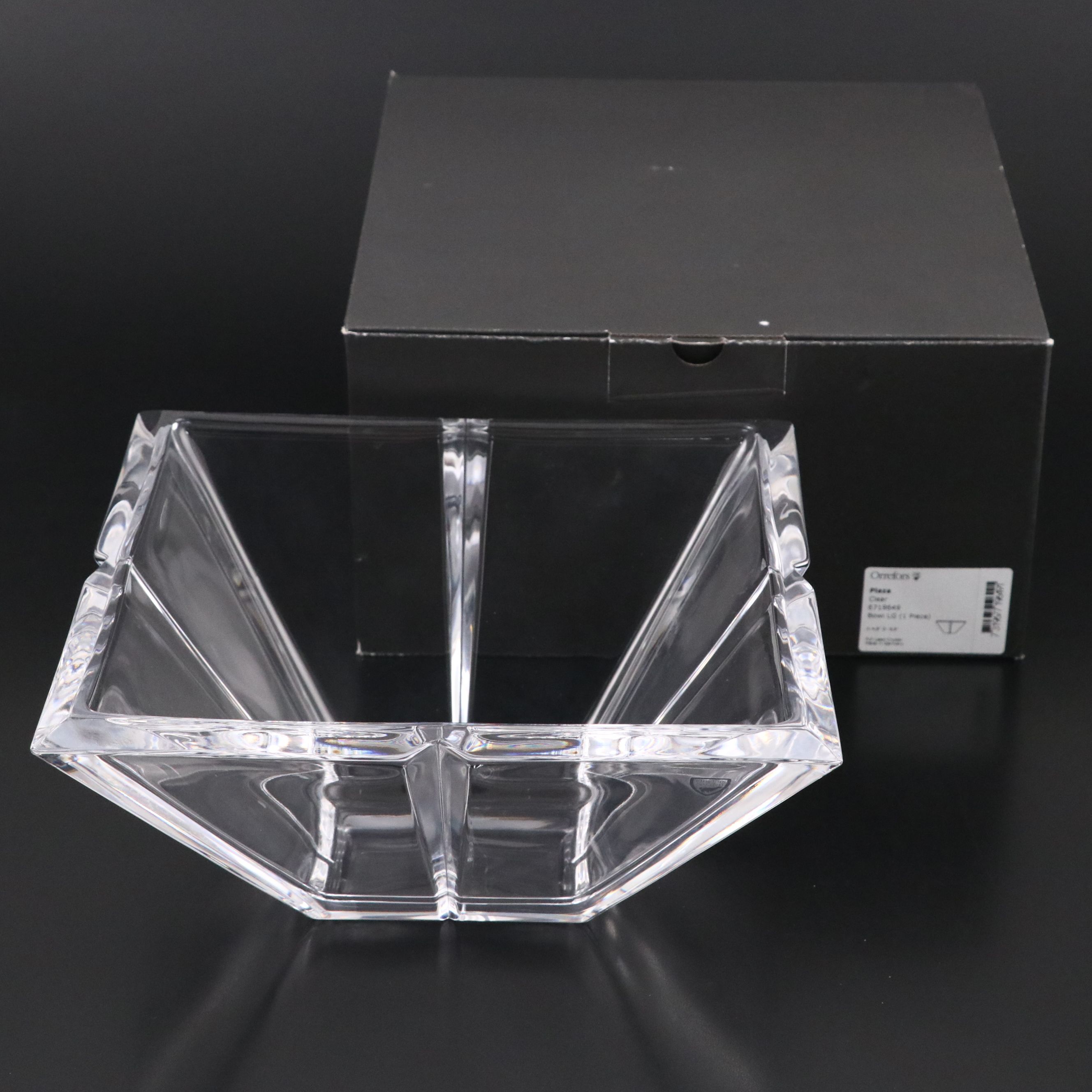 Orrefors "Plaza" Crystal Bowl