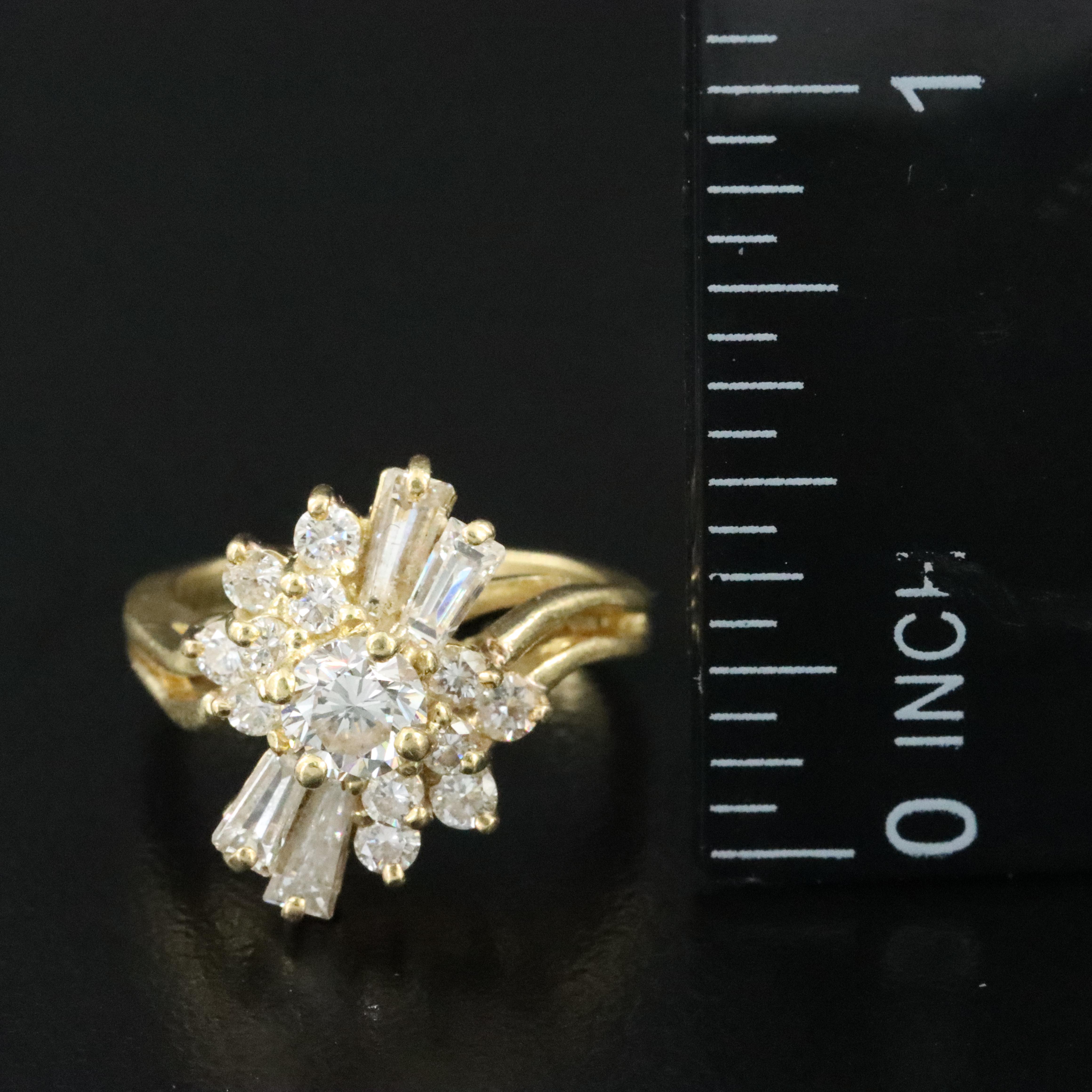 18K 1.01 CTW Diamond Ring