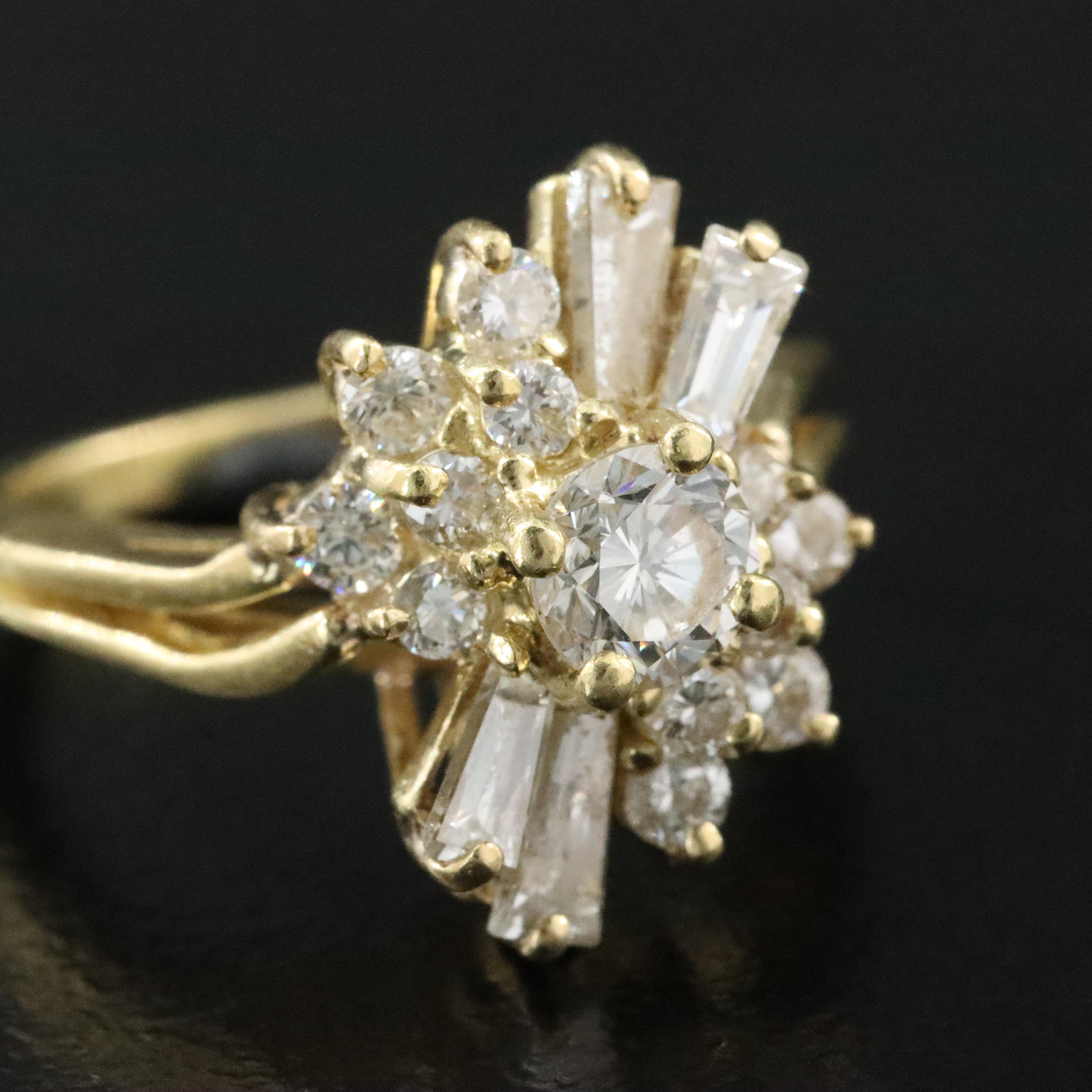 18K 1.01 CTW Diamond Ring