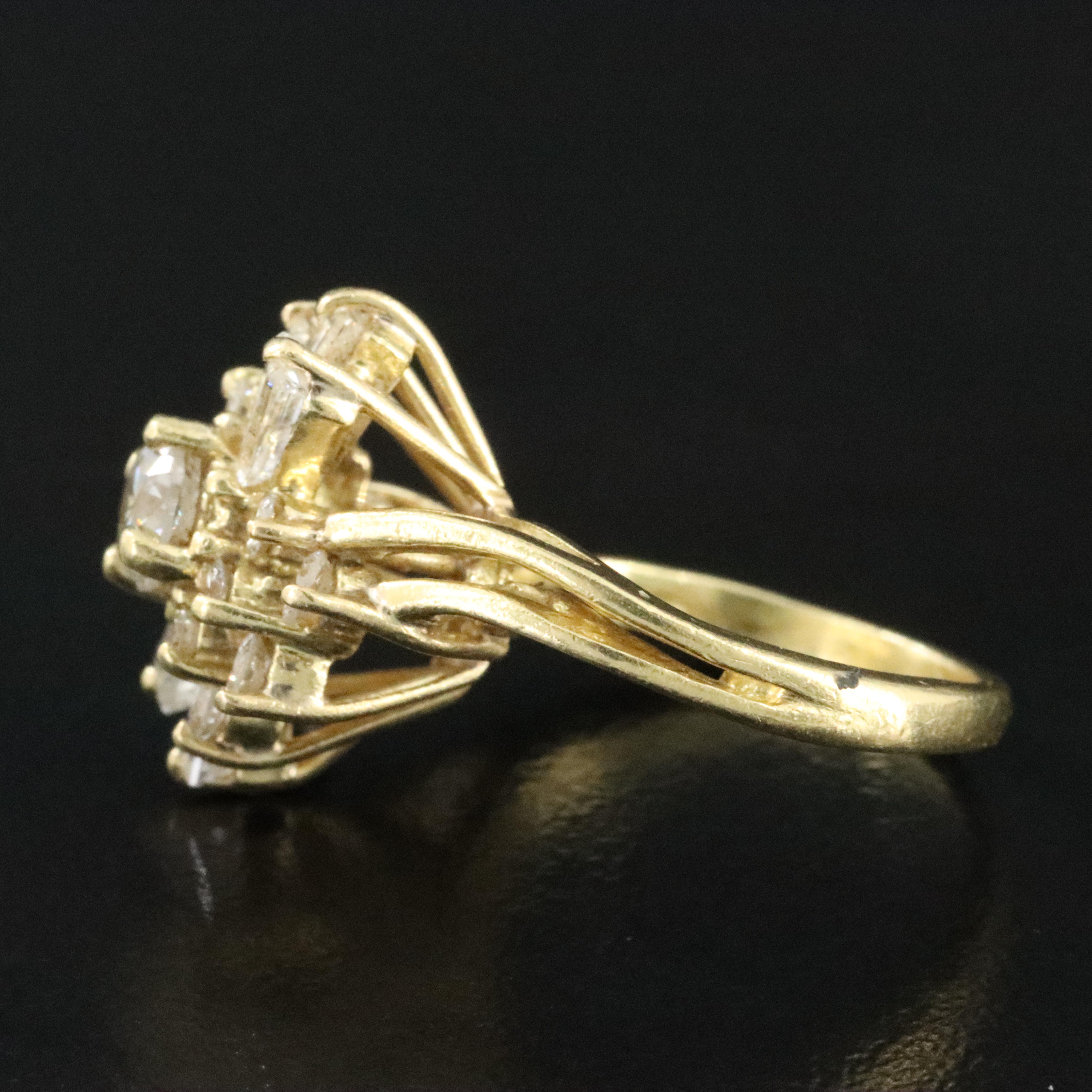 18K 1.01 CTW Diamond Ring