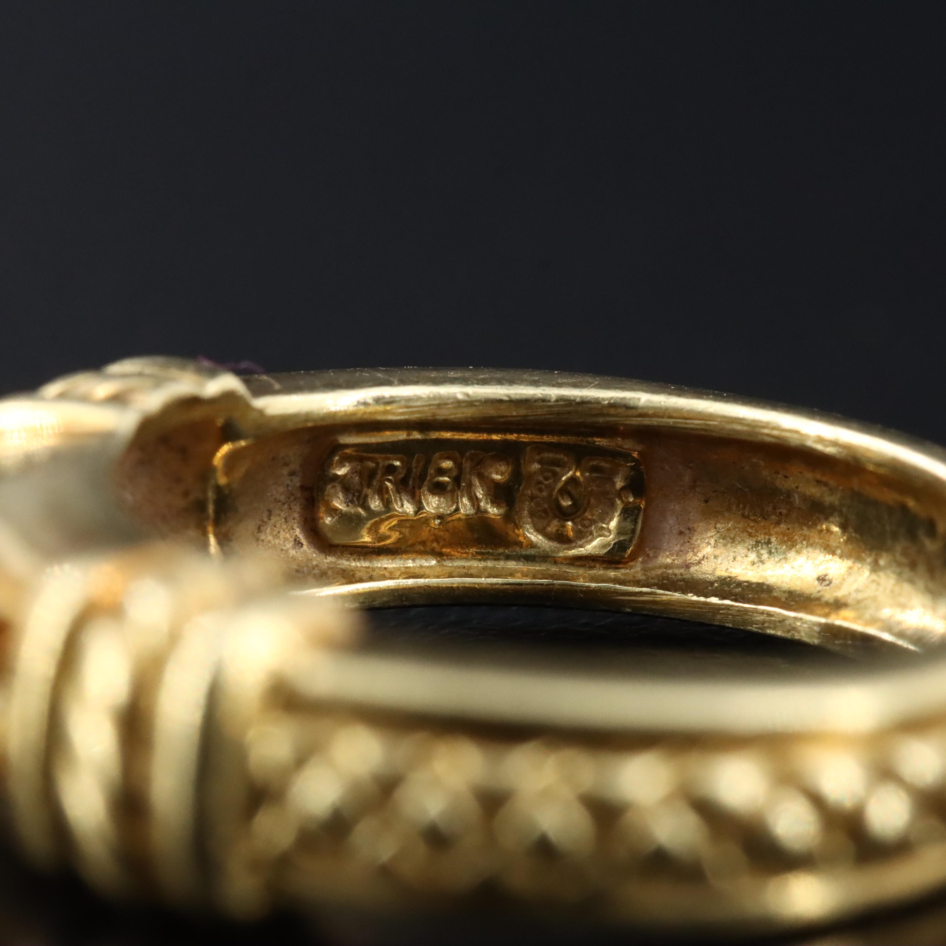 Judith Ripka 18K 0.18 CTW Diamond Ring