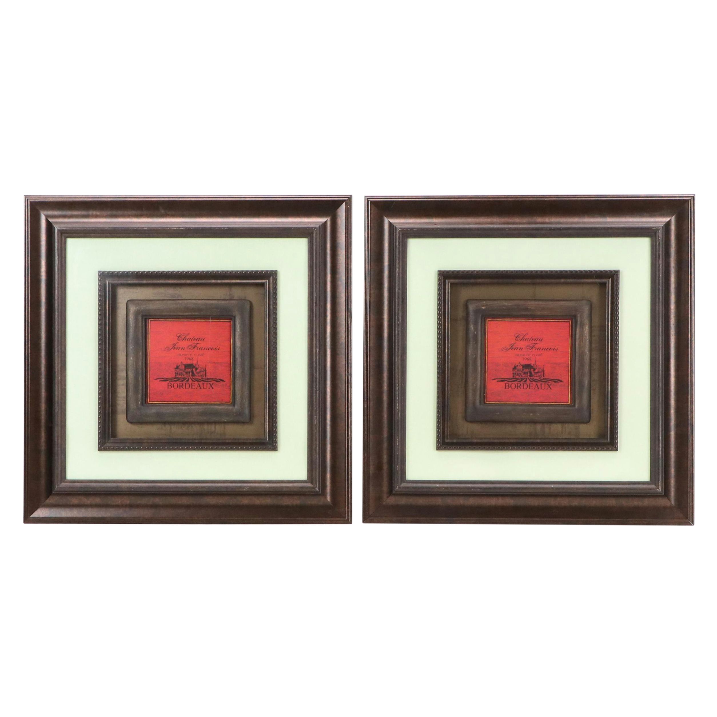 Chateau Jean Francois Grand Cru Classe 1968 Prints