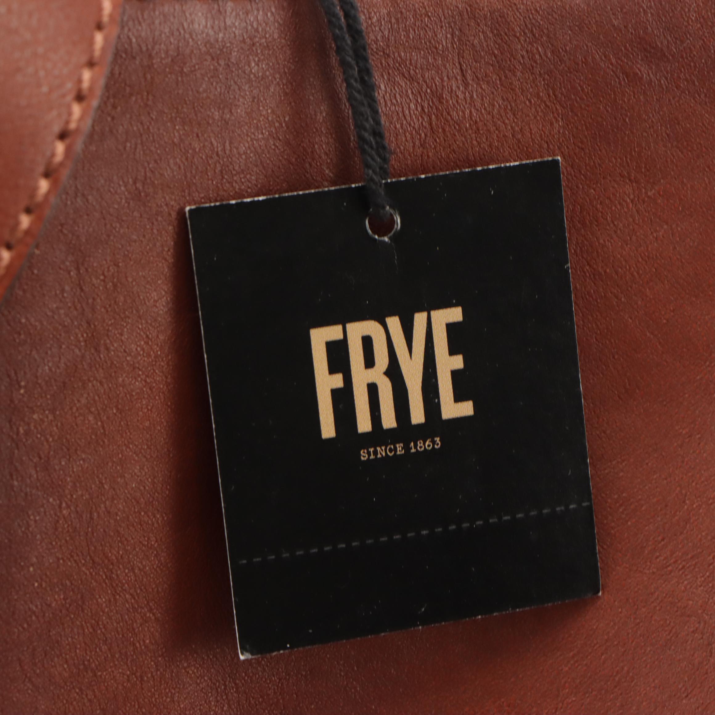 Frye Top Zip Messenger Crossbody Bag and Portland Tooled Leather Two-Way Tote