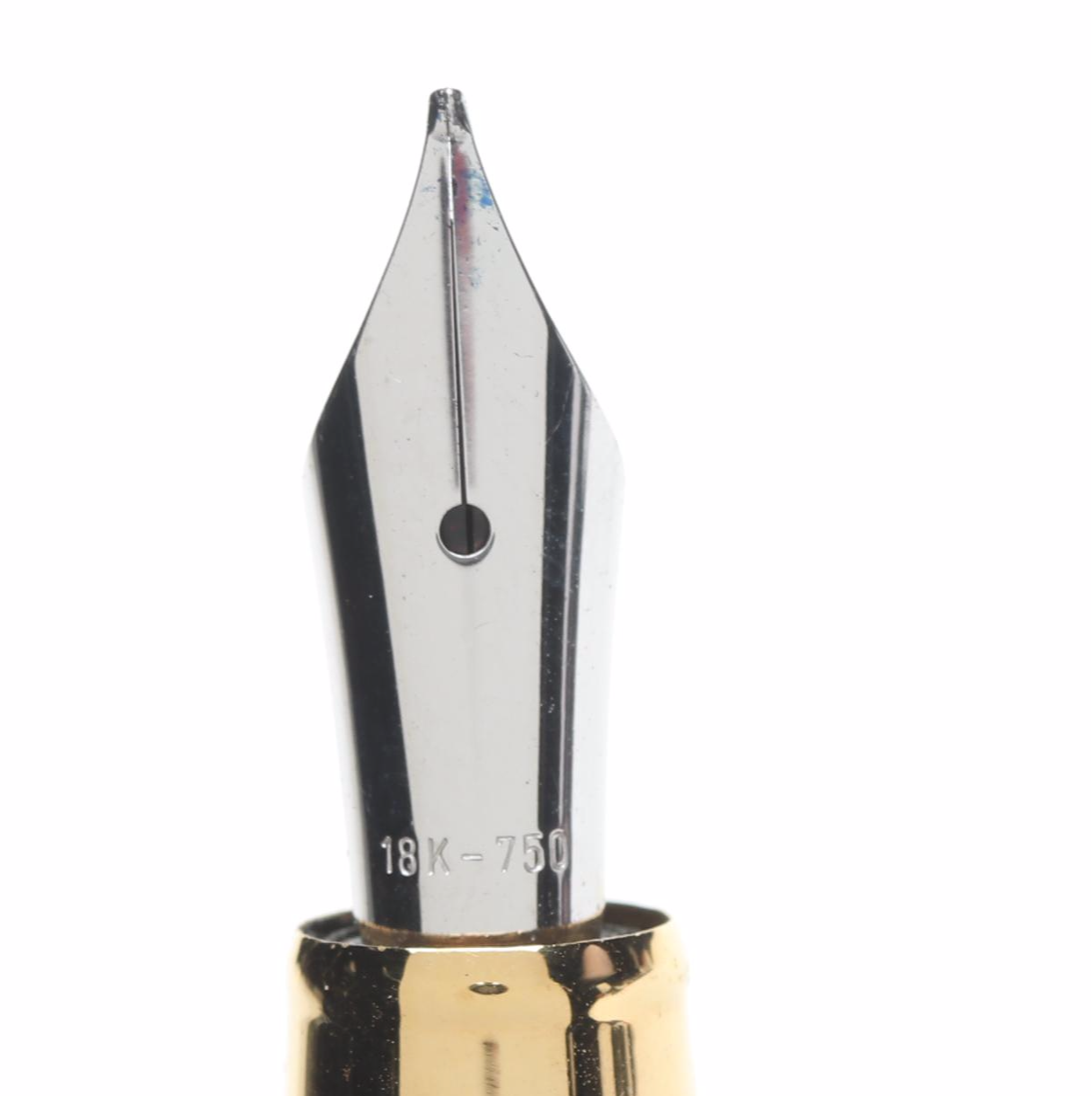 Movado Black Resin and 18K Gold Fountain Pens