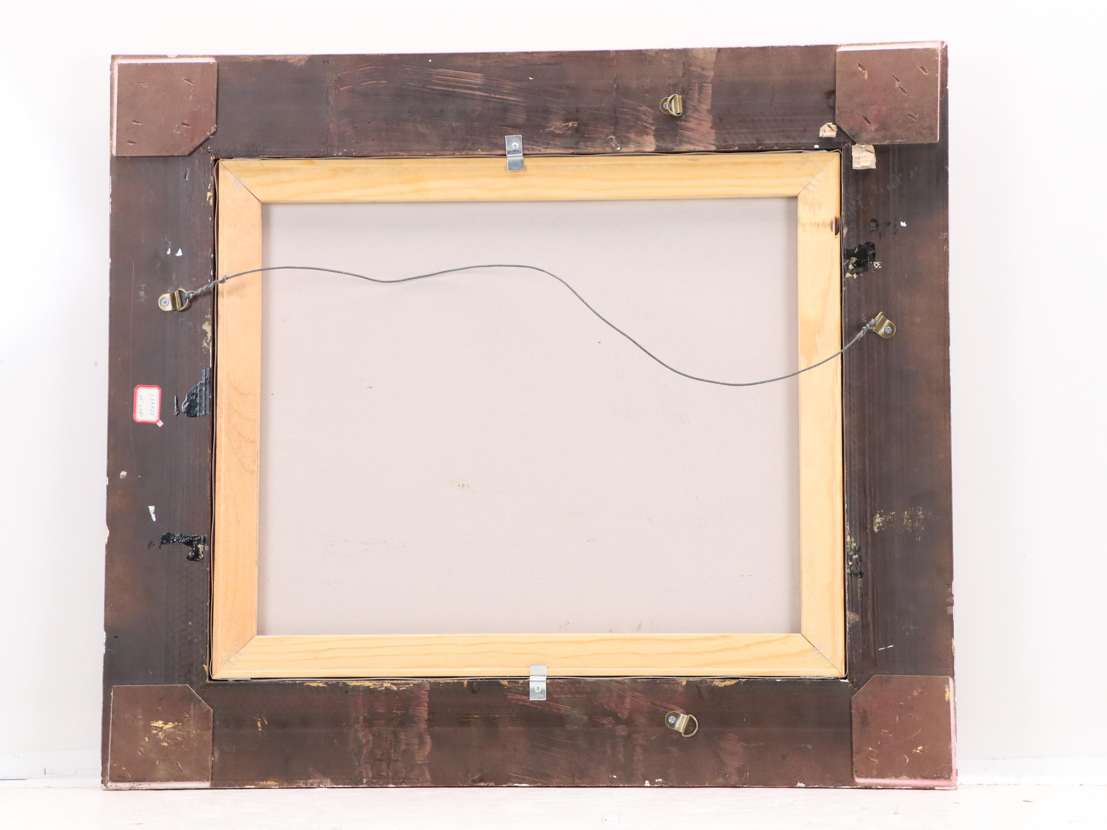 Landscape Oil Painting of Autumn River Scene