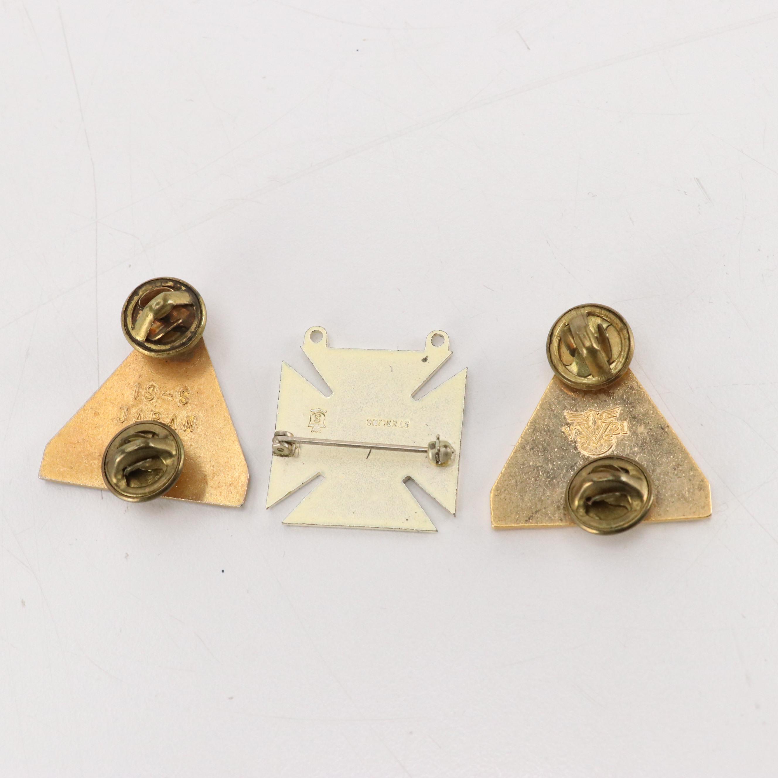 WWII/Post WWII Era US Military Pins and Insignia with More