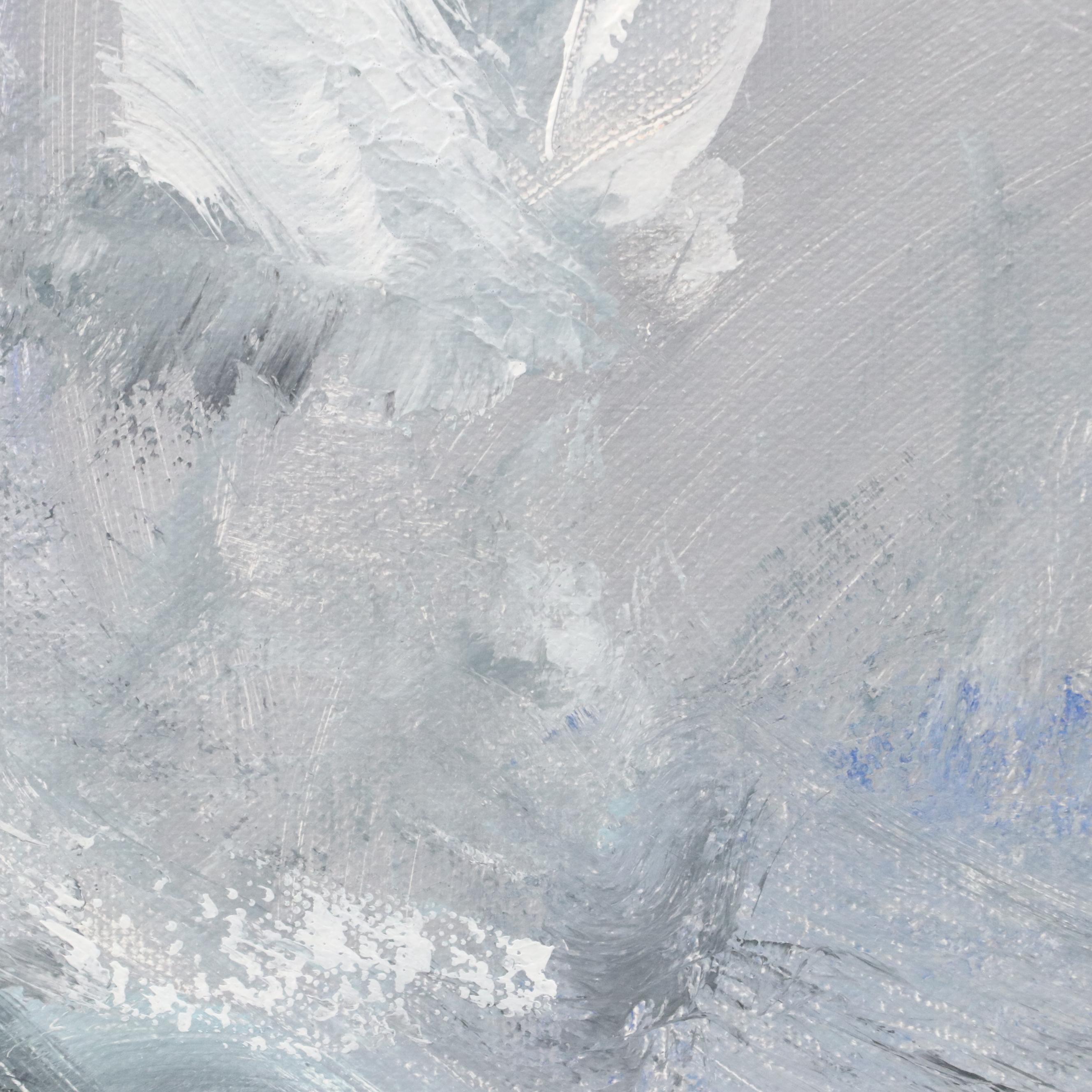 Robbie Kemper Abstract Acrylic Painting "Storm Clearing," 21st Century