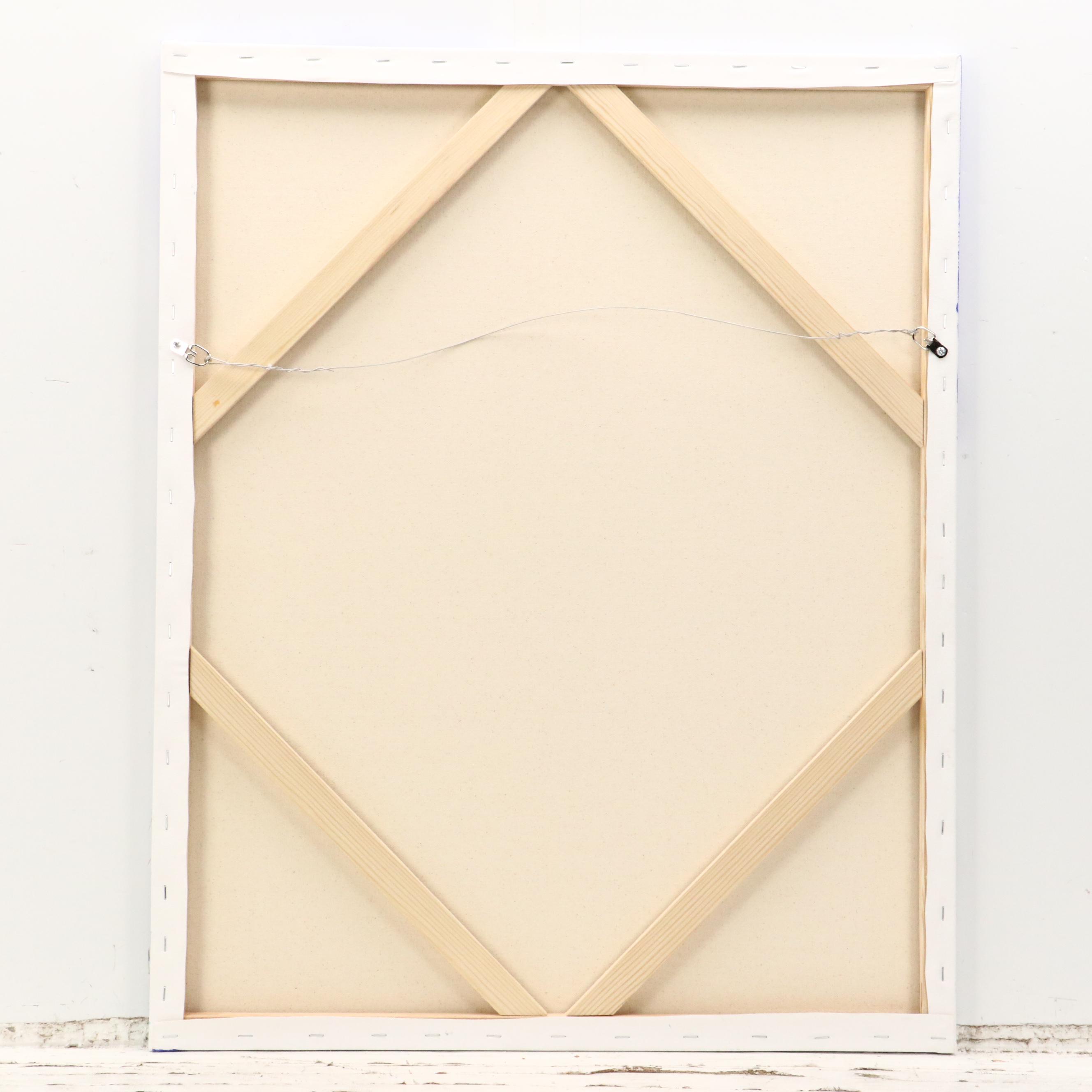 Robbie Kemper Abstract Acrylic Painting "Storm Clearing," 21st Century