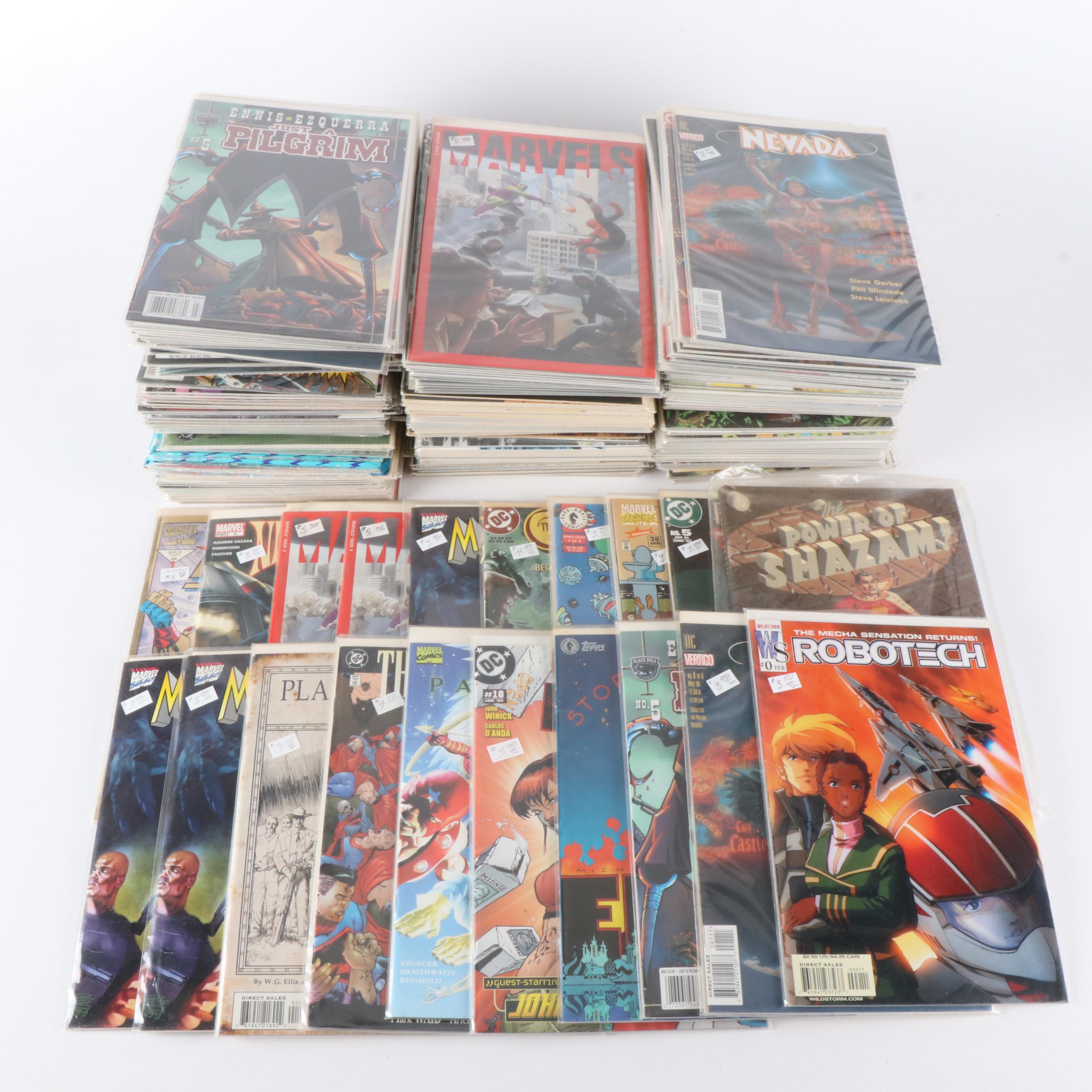 Modern Age Comic Books Featuring "Outsiders", "Paradise X", and More