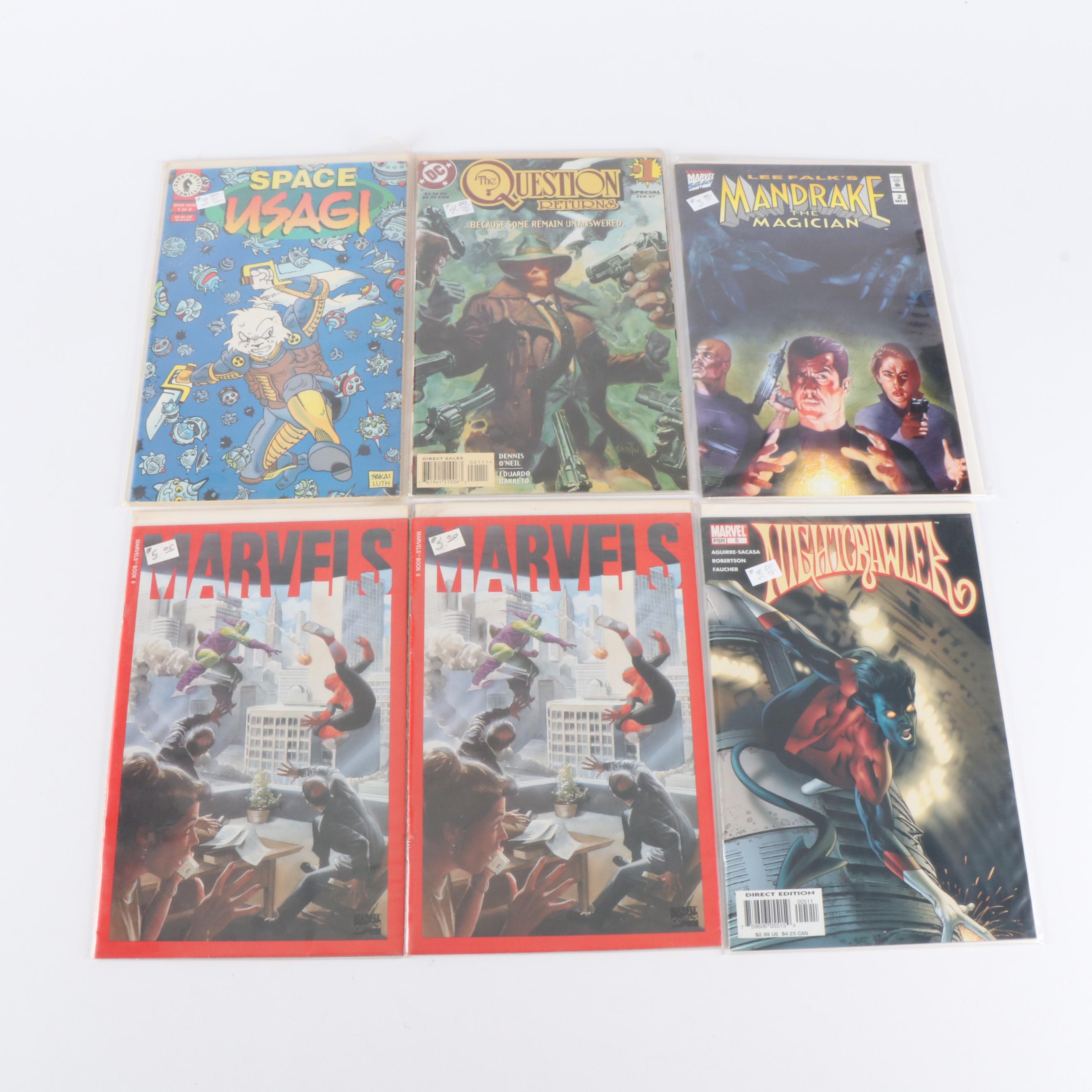 Modern Age Comic Books Featuring "Outsiders", "Paradise X", and More