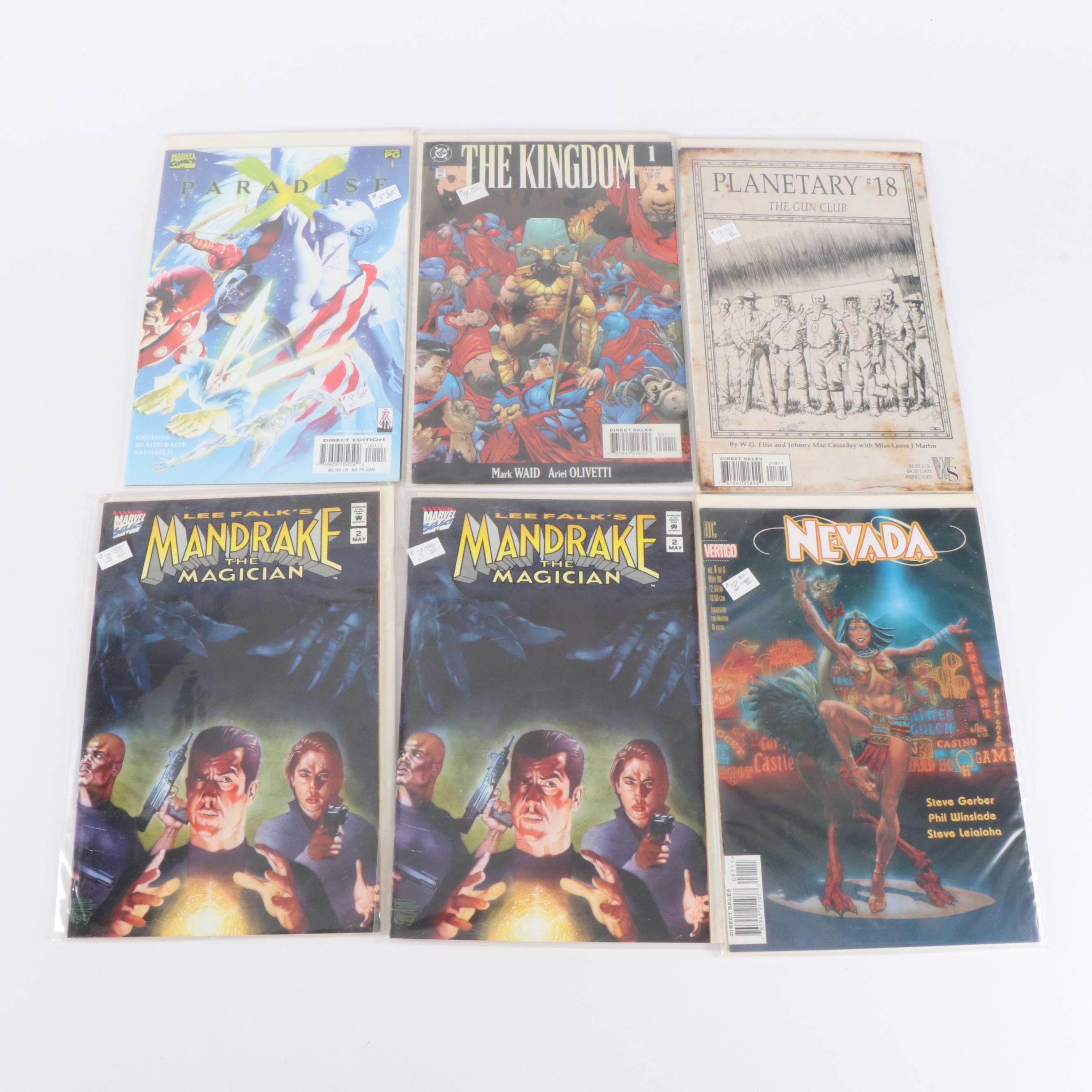 Modern Age Comic Books Featuring "Outsiders", "Paradise X", and More