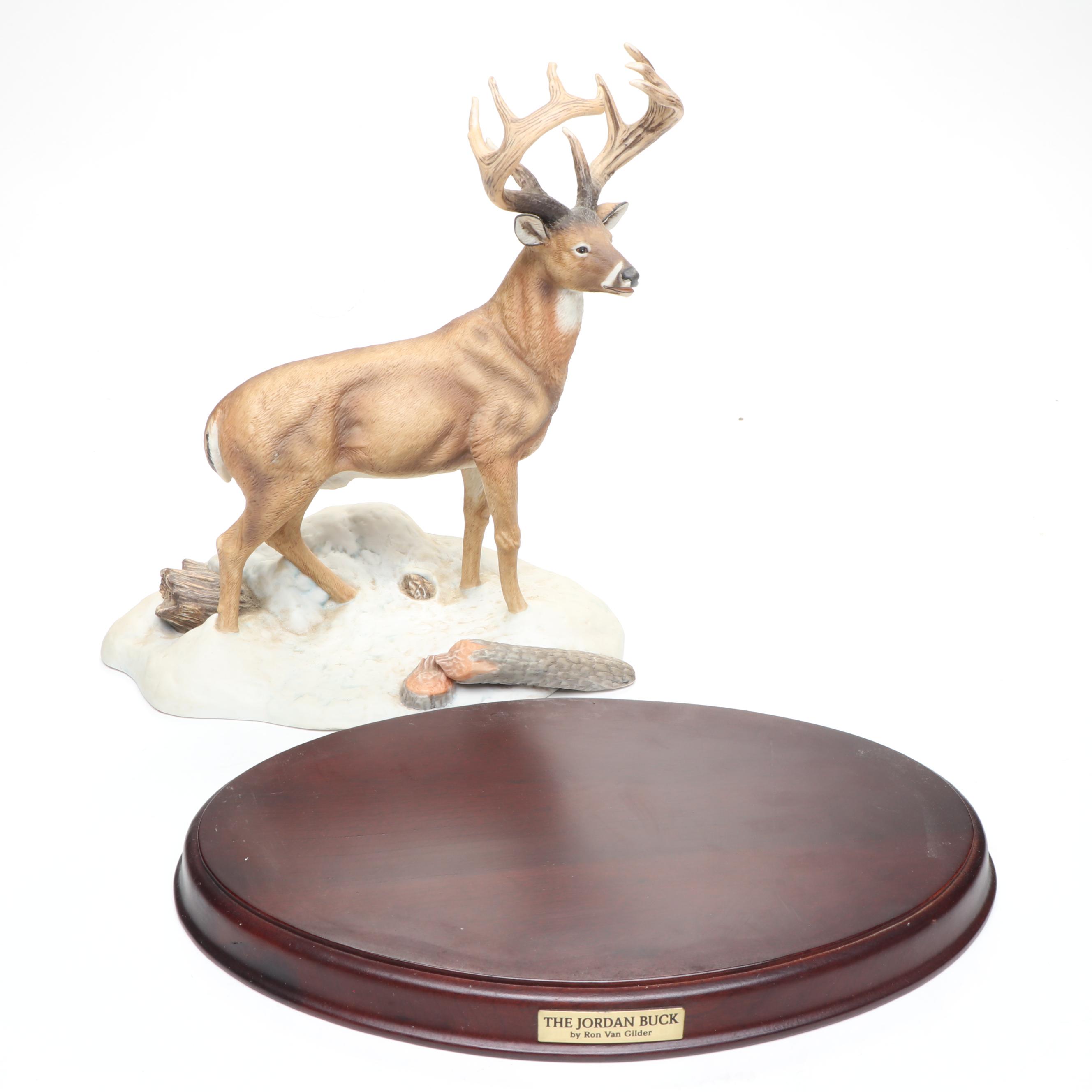 The Danbury Mint "The Jordan Buck" Porcelain Figurine