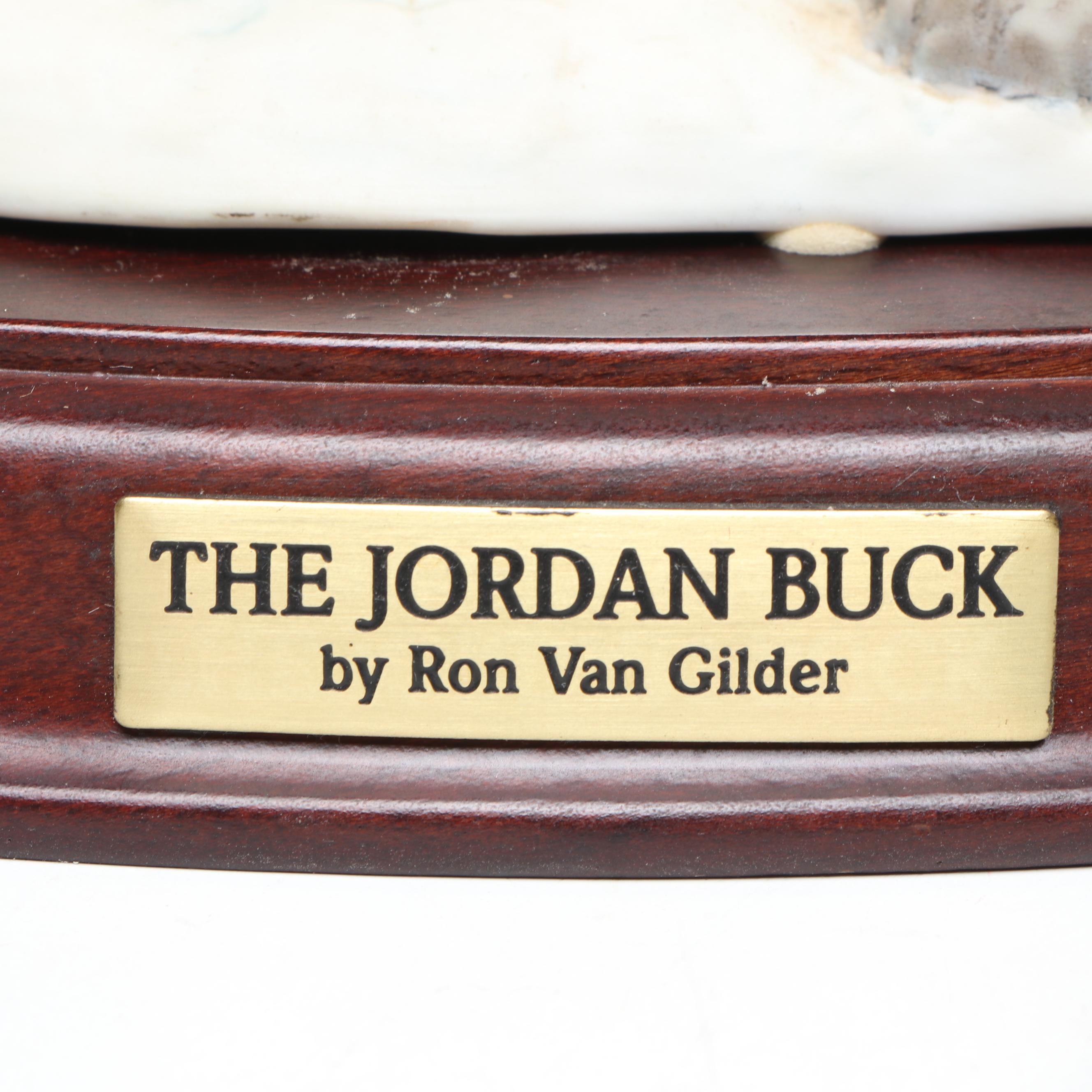 The Danbury Mint "The Jordan Buck" Porcelain Figurine