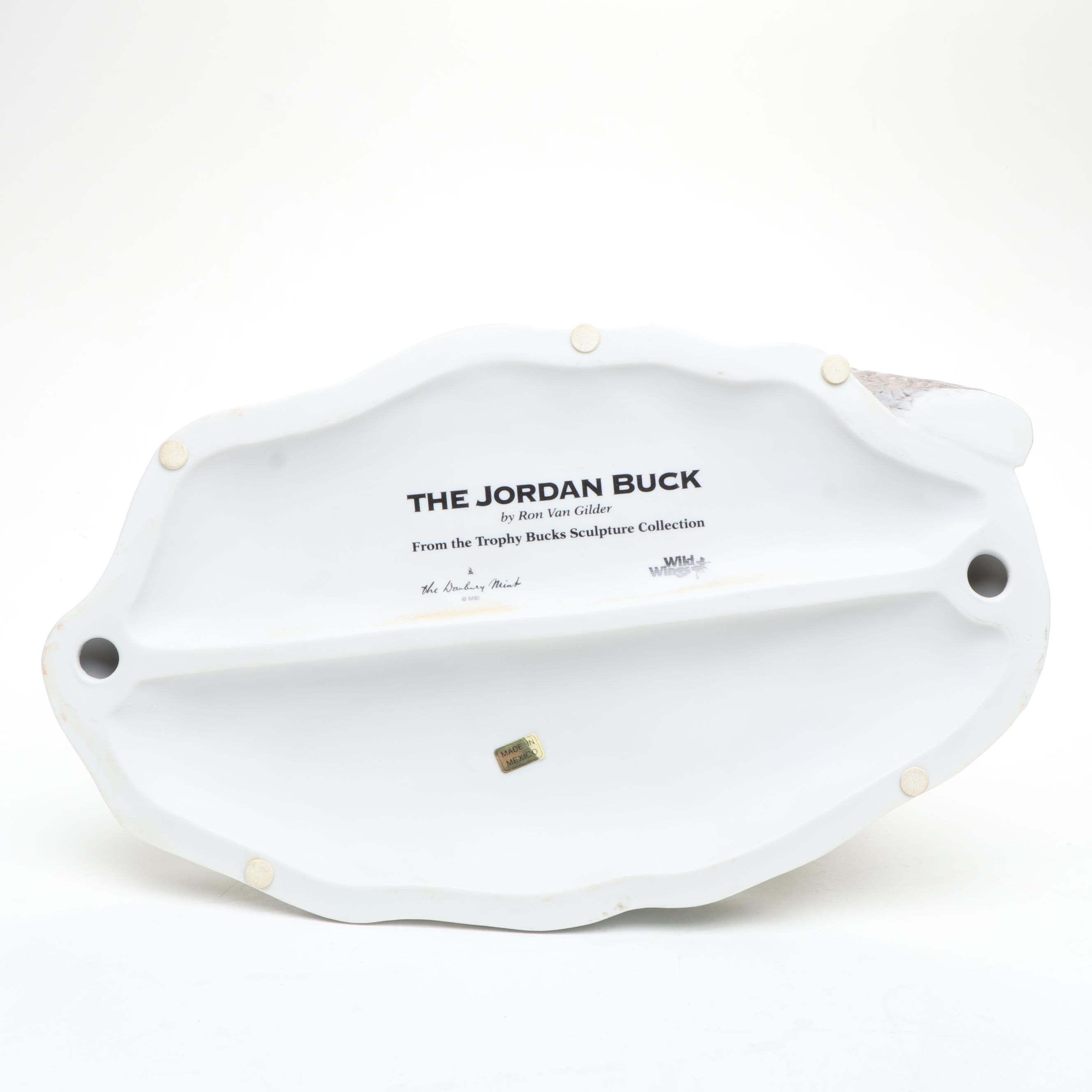 The Danbury Mint "The Jordan Buck" Porcelain Figurine