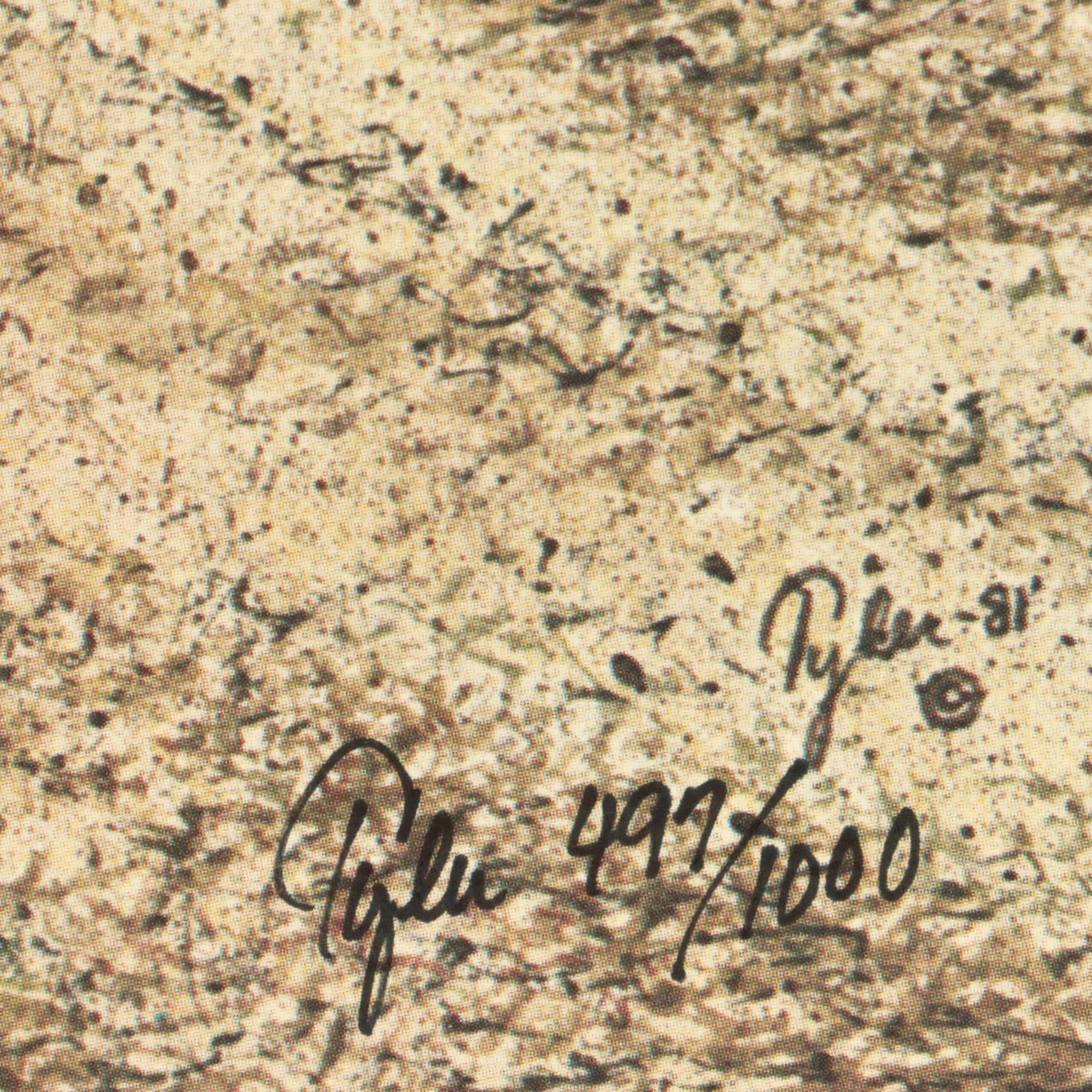 Offset Lithograph "Southern Harvest," 1981