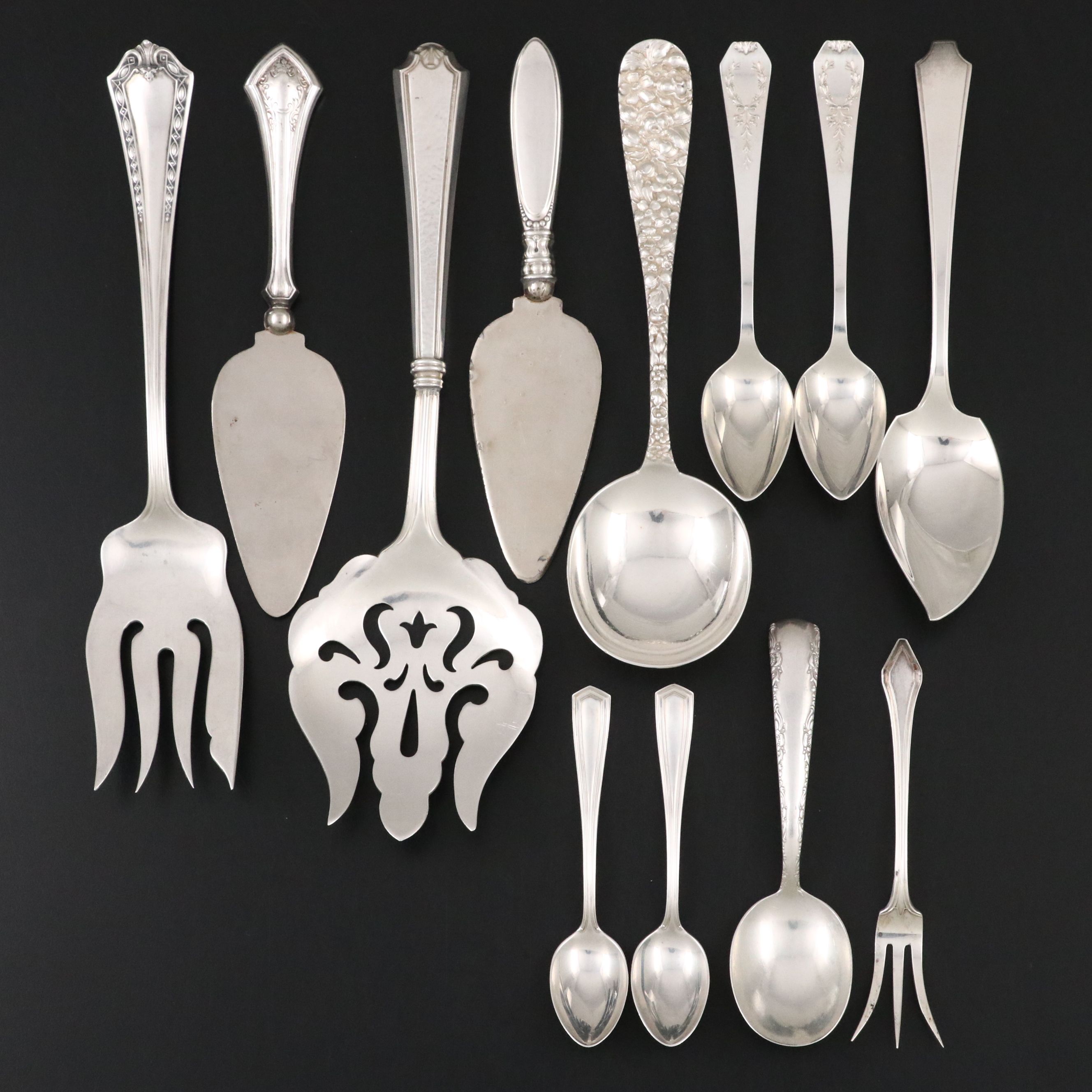 Gorham, Webster, and Other Sterling Silver Flatware