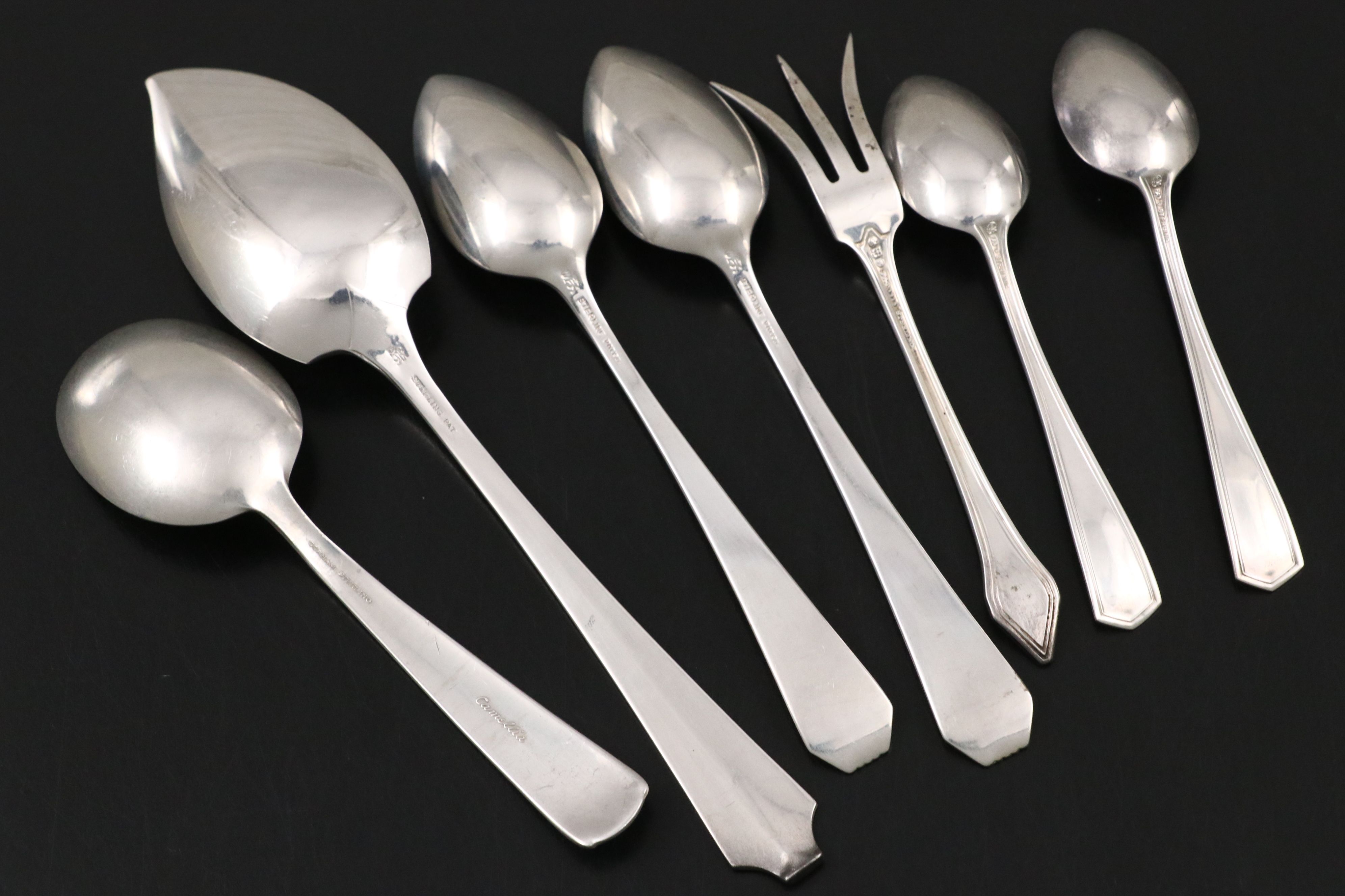 Gorham, Webster, and Other Sterling Silver Flatware