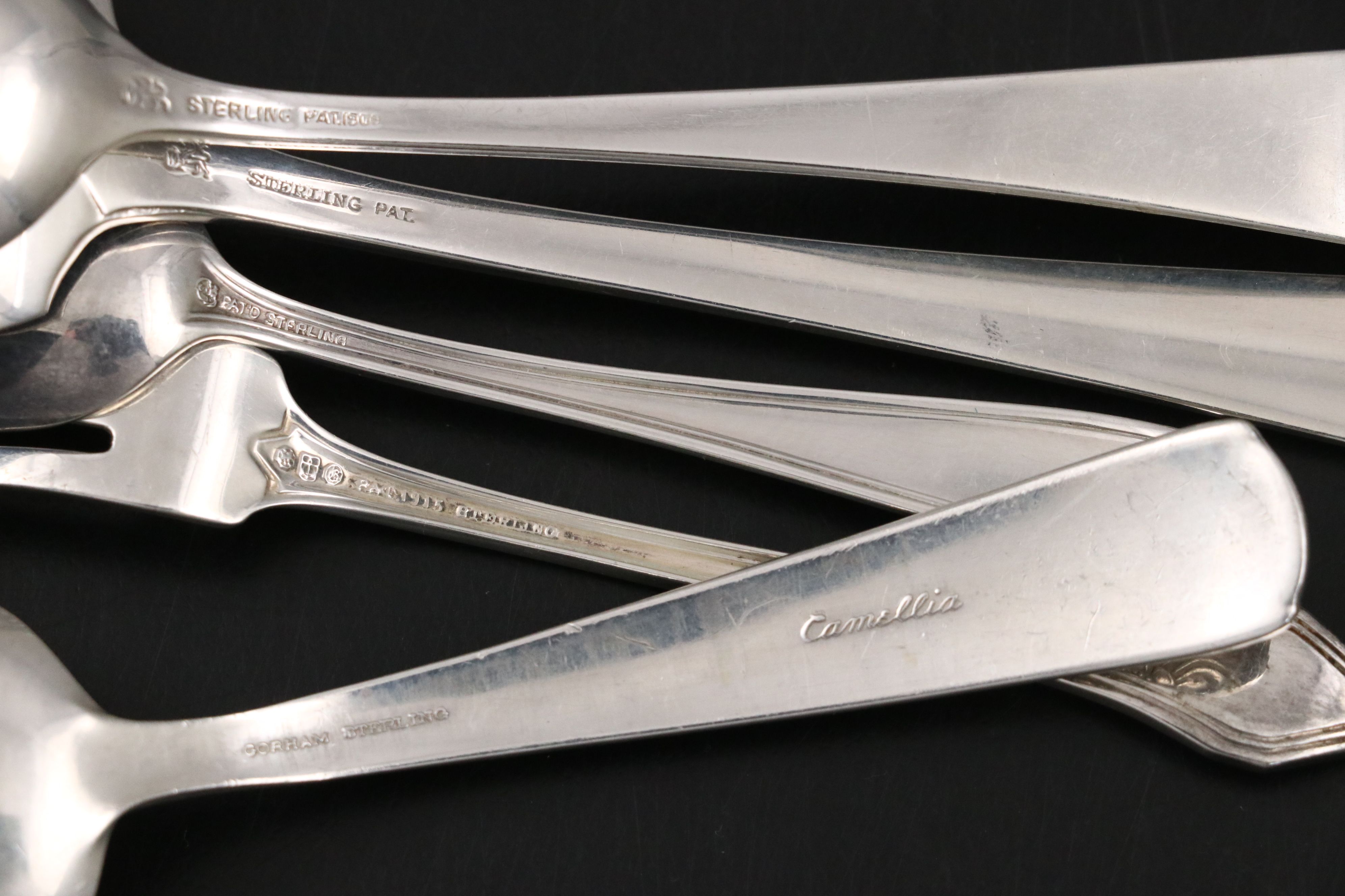 Gorham, Webster, and Other Sterling Silver Flatware