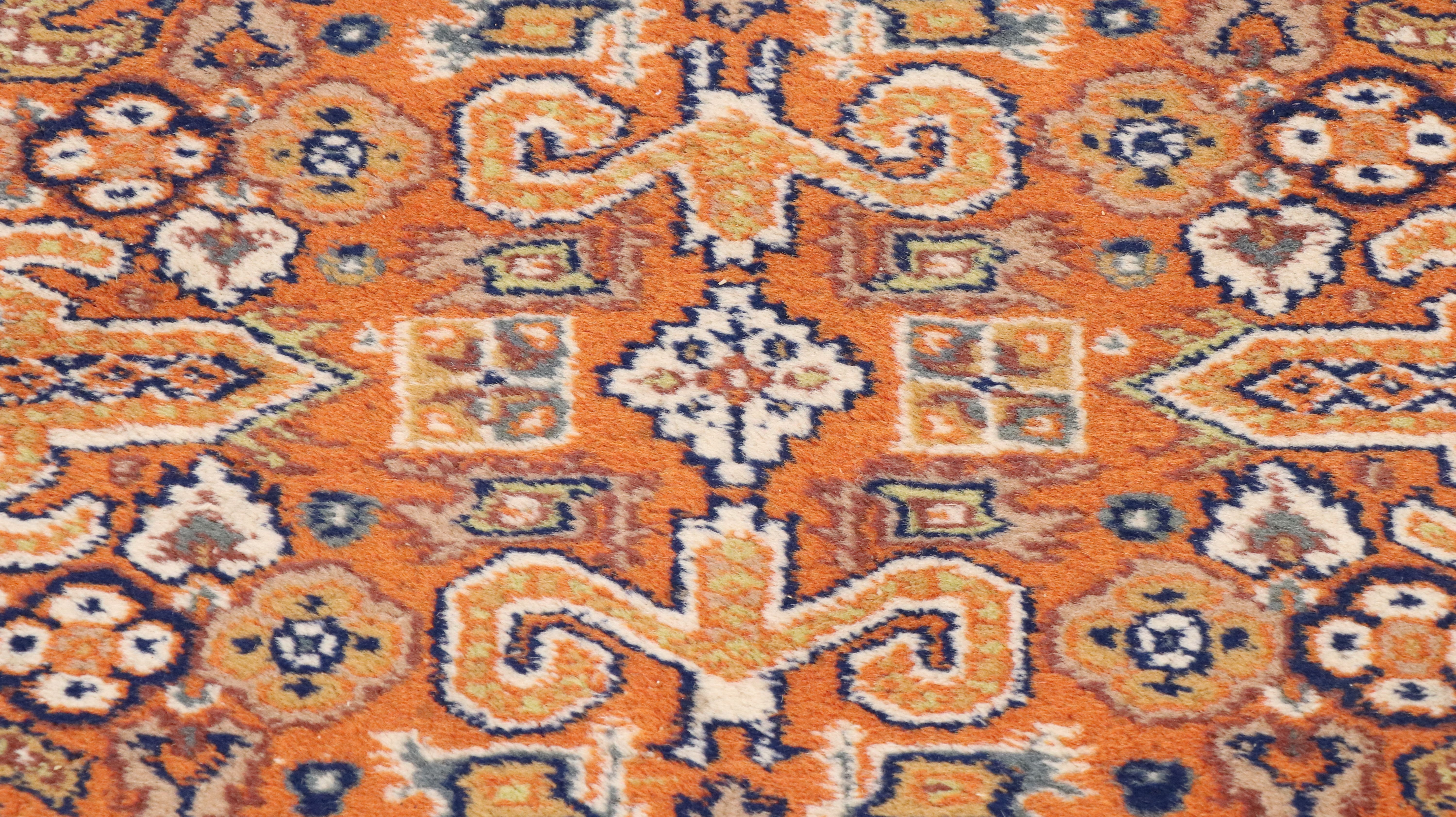 2'8 x 8'6 Hand-Knotted Caucasian Azerbaijan Perpedil Carpet Runner