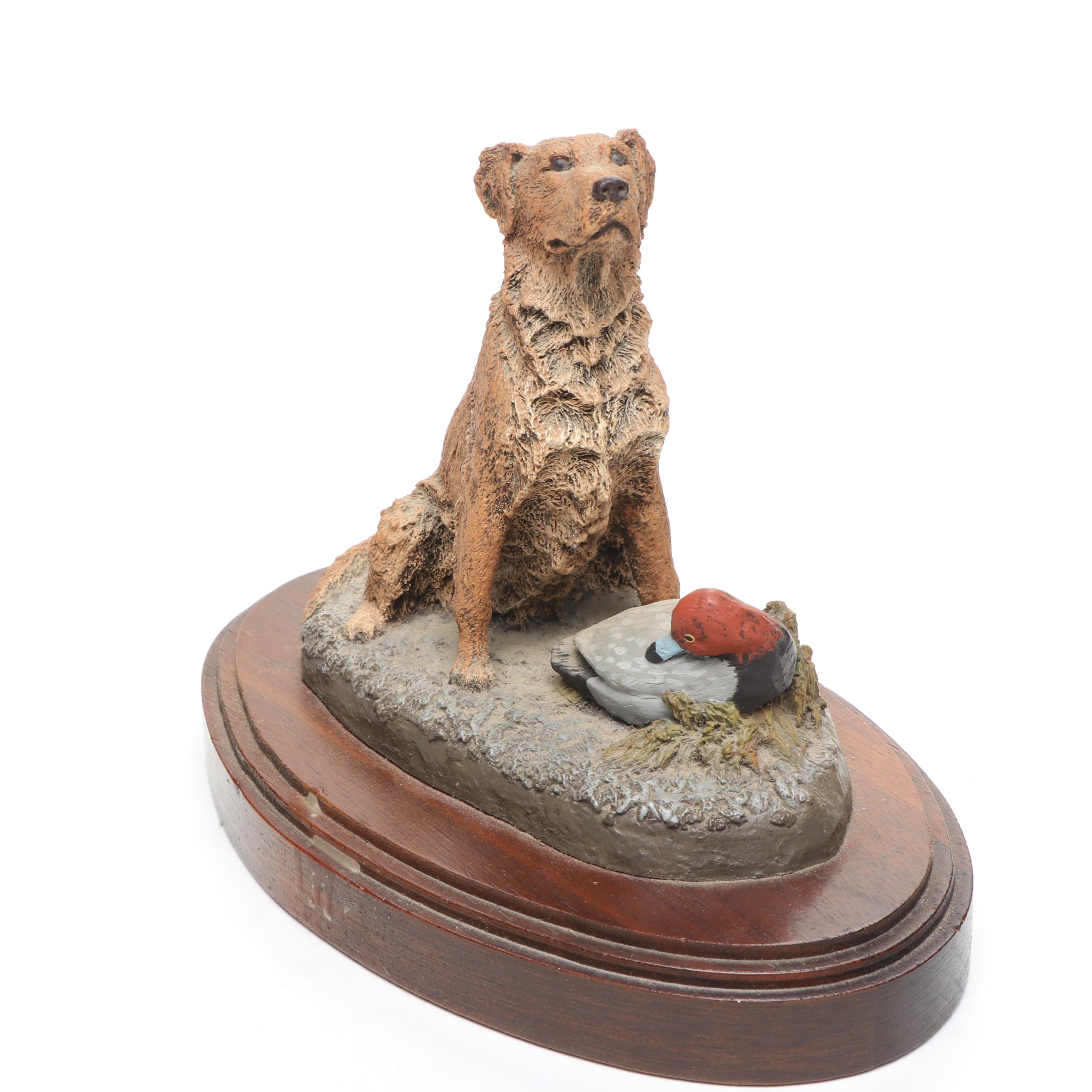 Danbury Mint "On the Alert" and Aus-Ben Limiteds "Ready to Work" Figurines