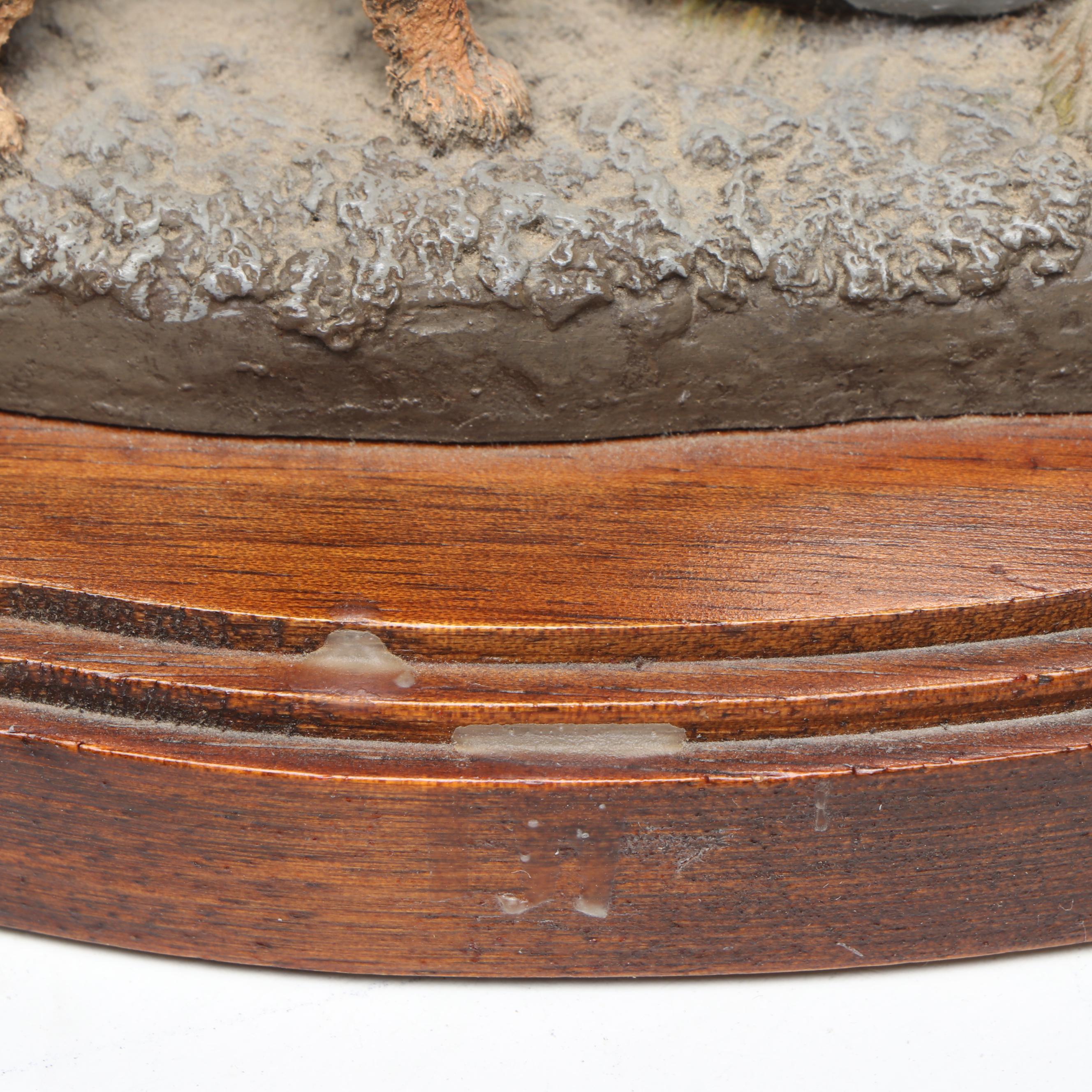 Danbury Mint "On the Alert" and Aus-Ben Limiteds "Ready to Work" Figurines