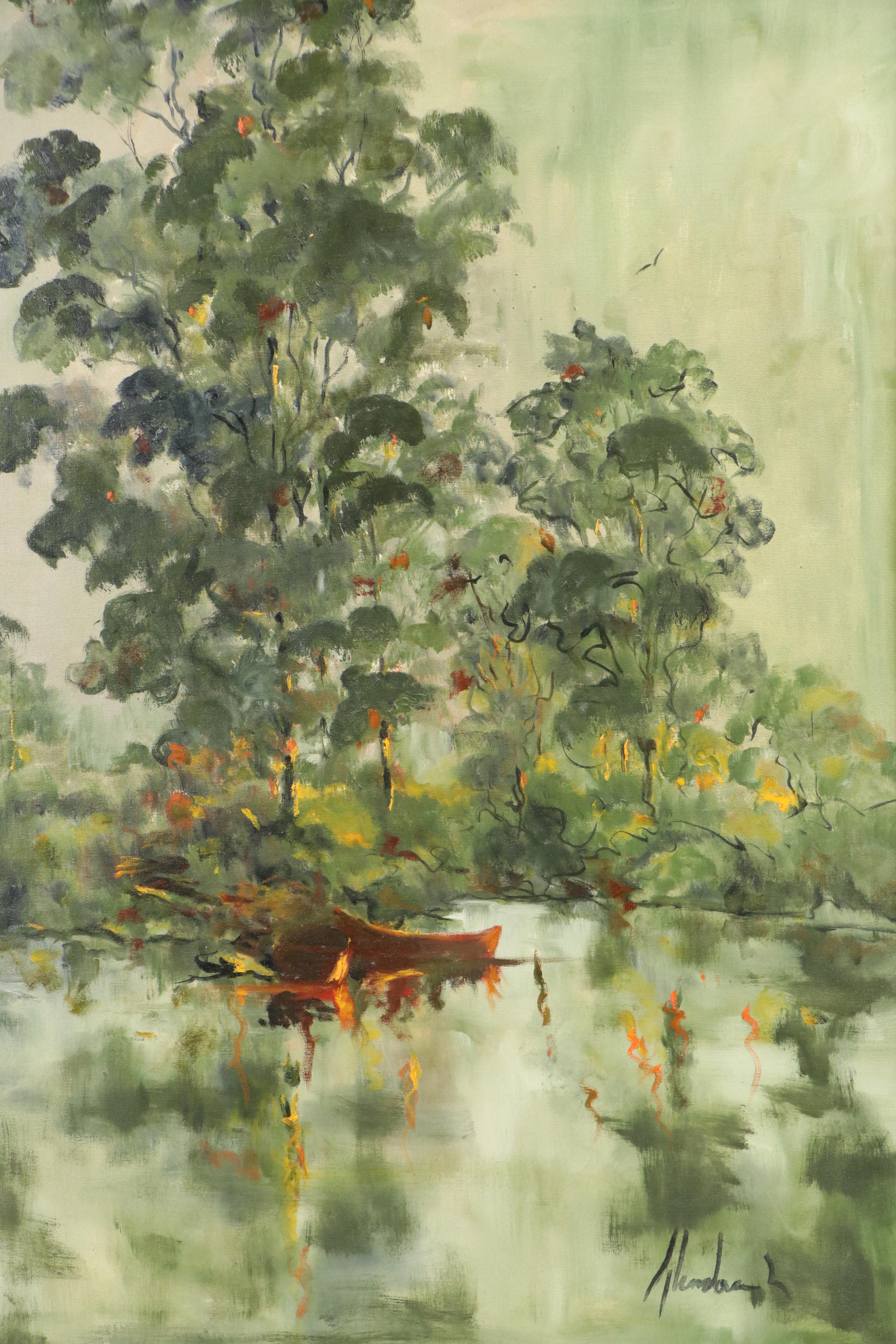 Landscape Oil Painting, 21st Century