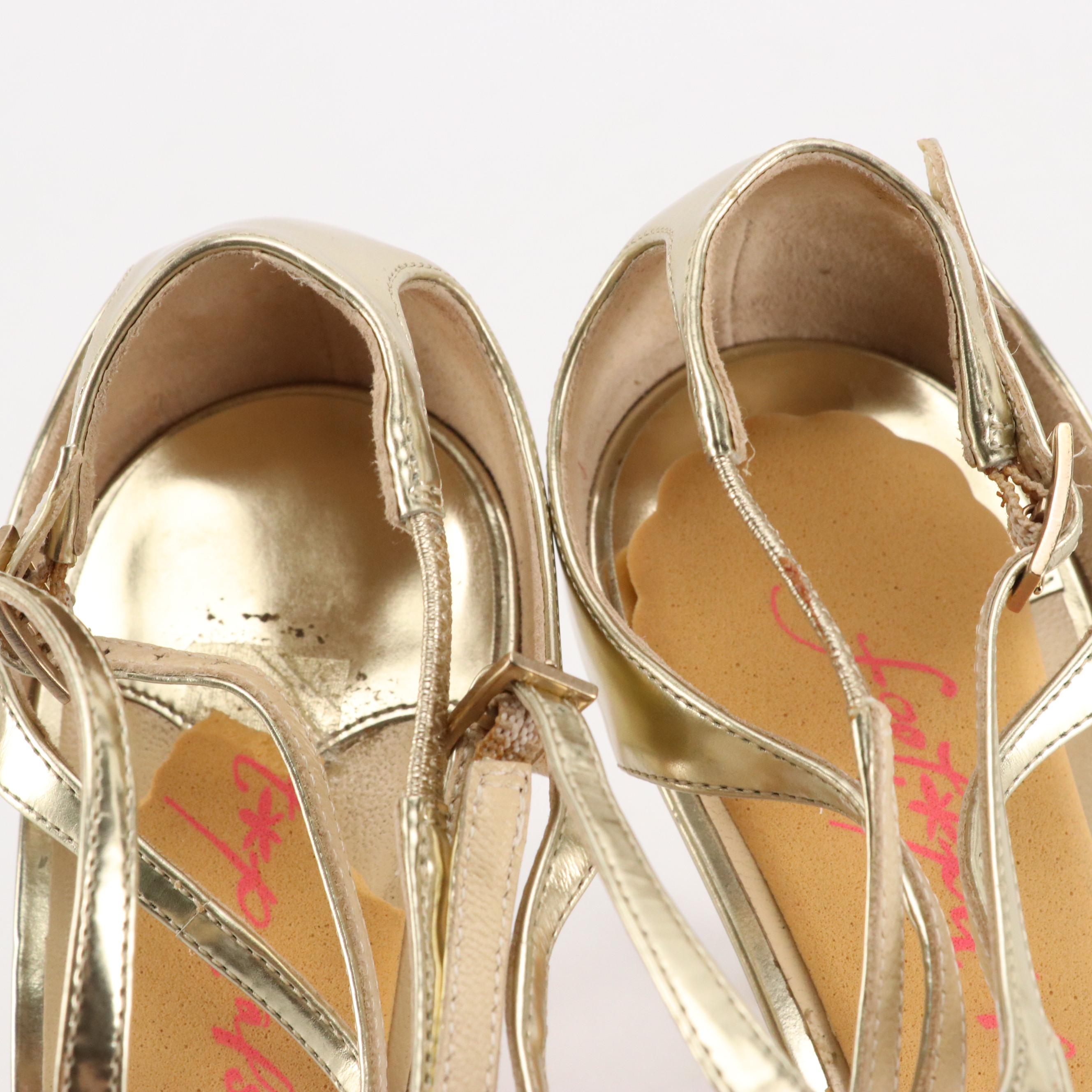 Sam Edelman Studded Gladiator Sandals, Casadei Platform Pumps, and Other Heels