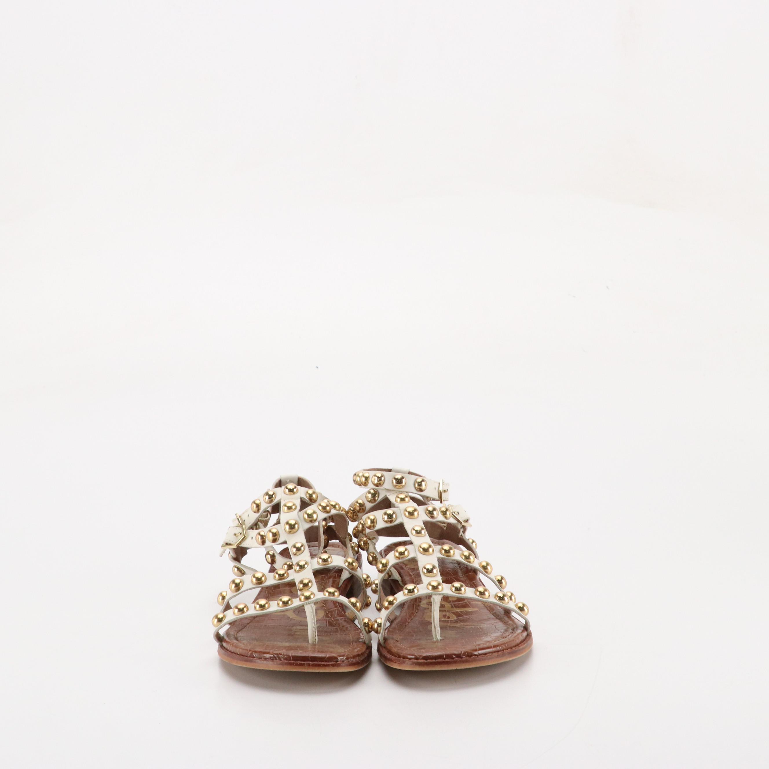 Sam Edelman Studded Gladiator Sandals, Casadei Platform Pumps, and Other Heels