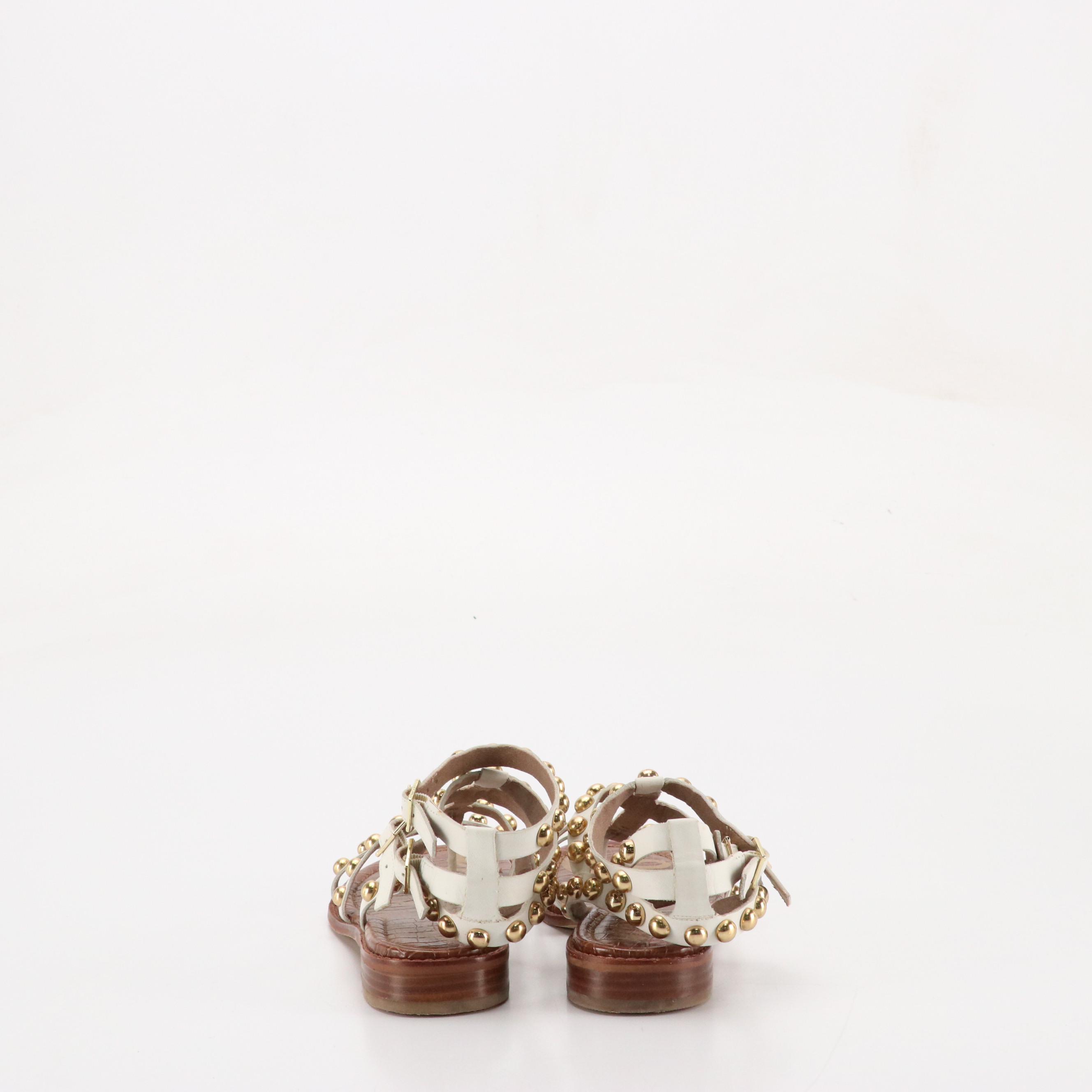 Sam Edelman Studded Gladiator Sandals, Casadei Platform Pumps, and Other Heels