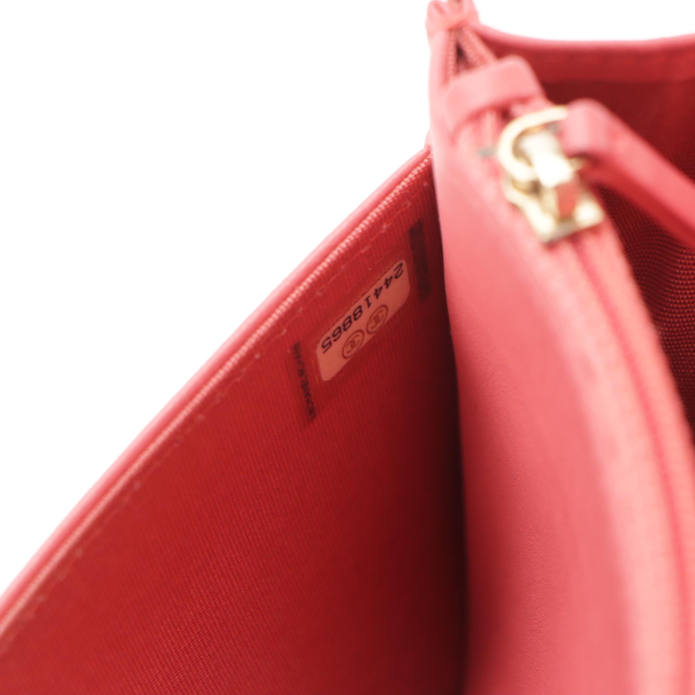 Chanel Tassel WOC in Double Stitch Quilted Leather