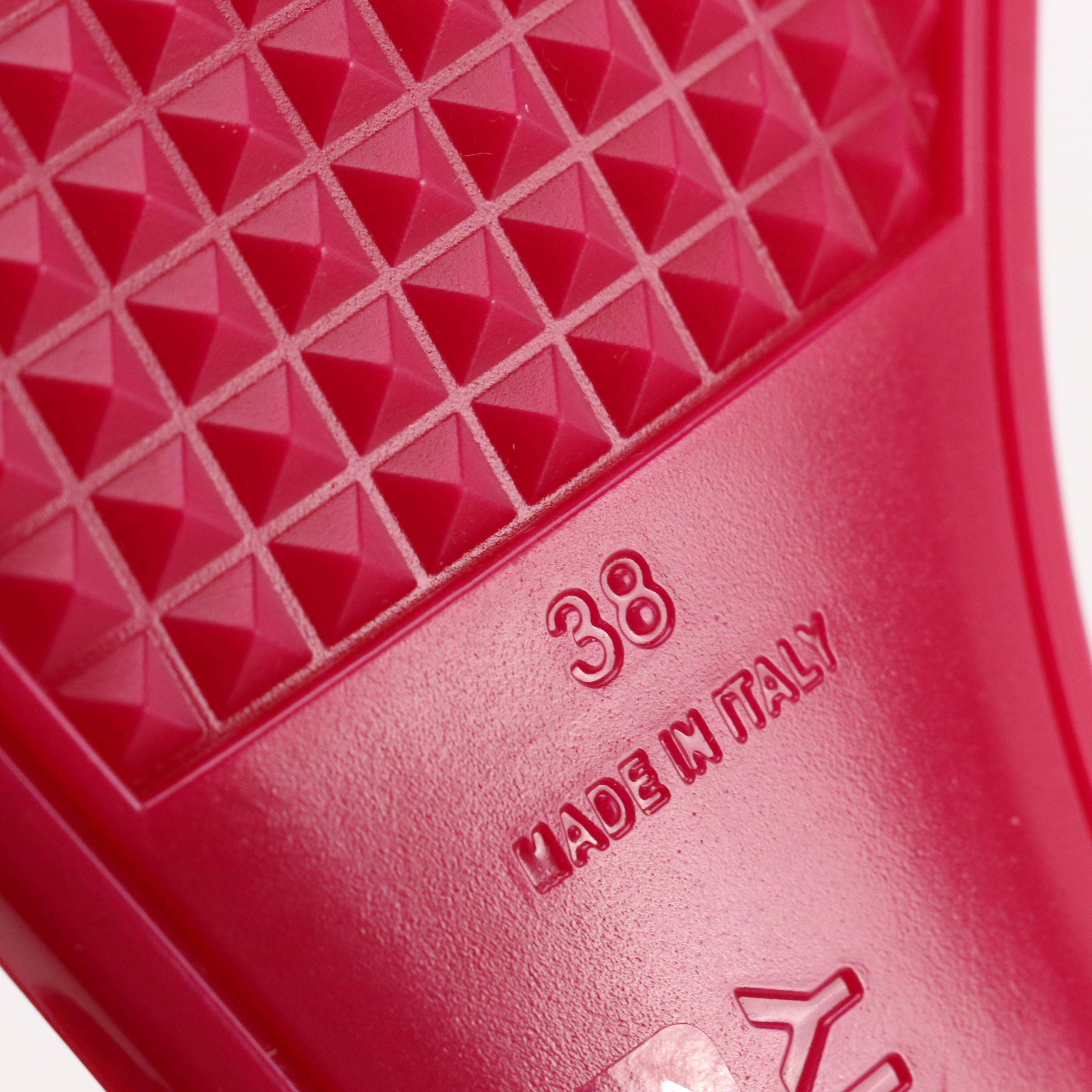 Givenchy Pink Jelly Chain Sandals